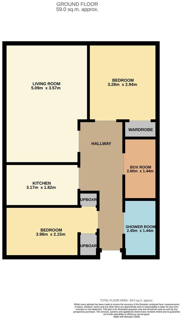 Kinghorne Court, Dundee floorplan