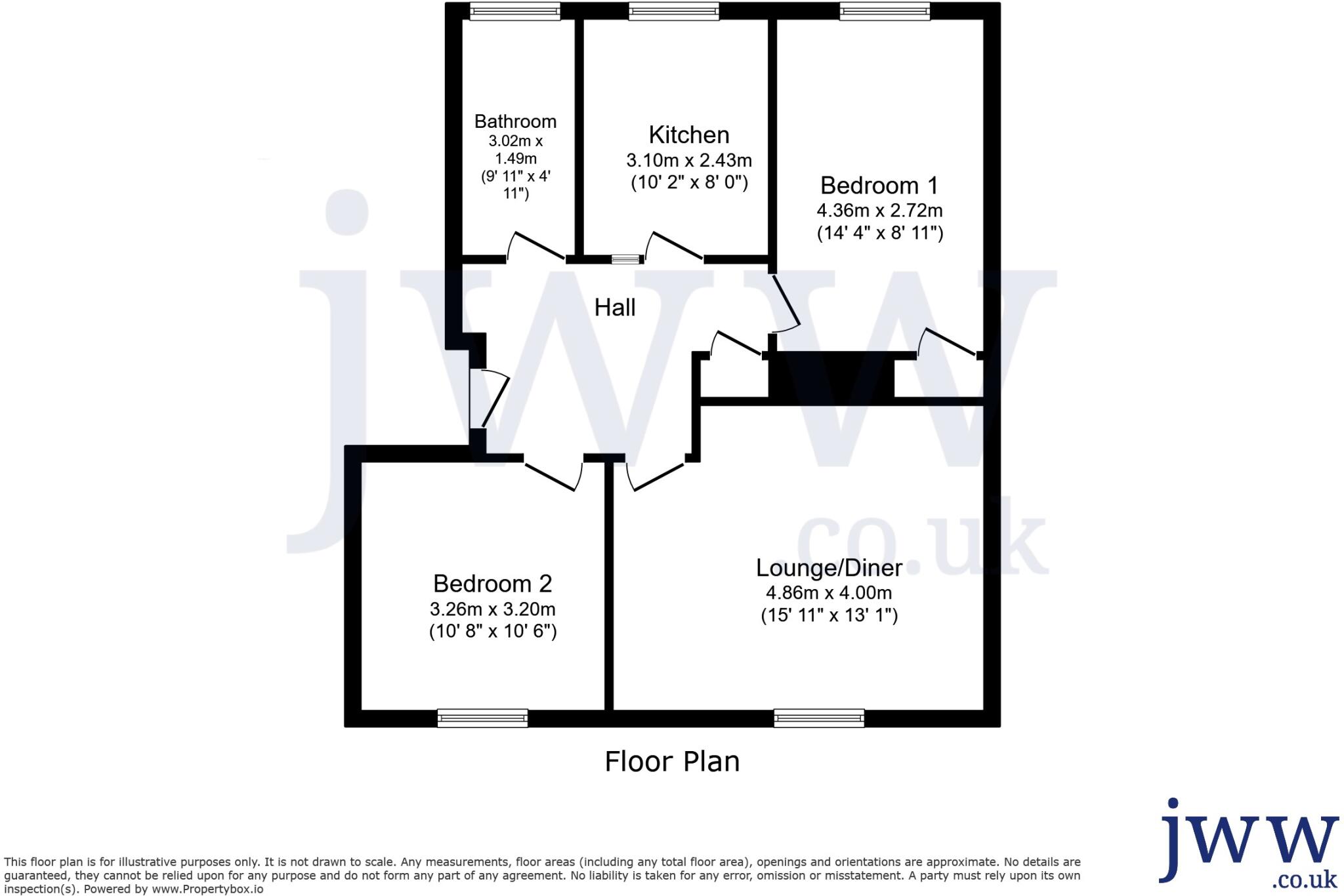 The Chains, Durham City, DH1 floorplan