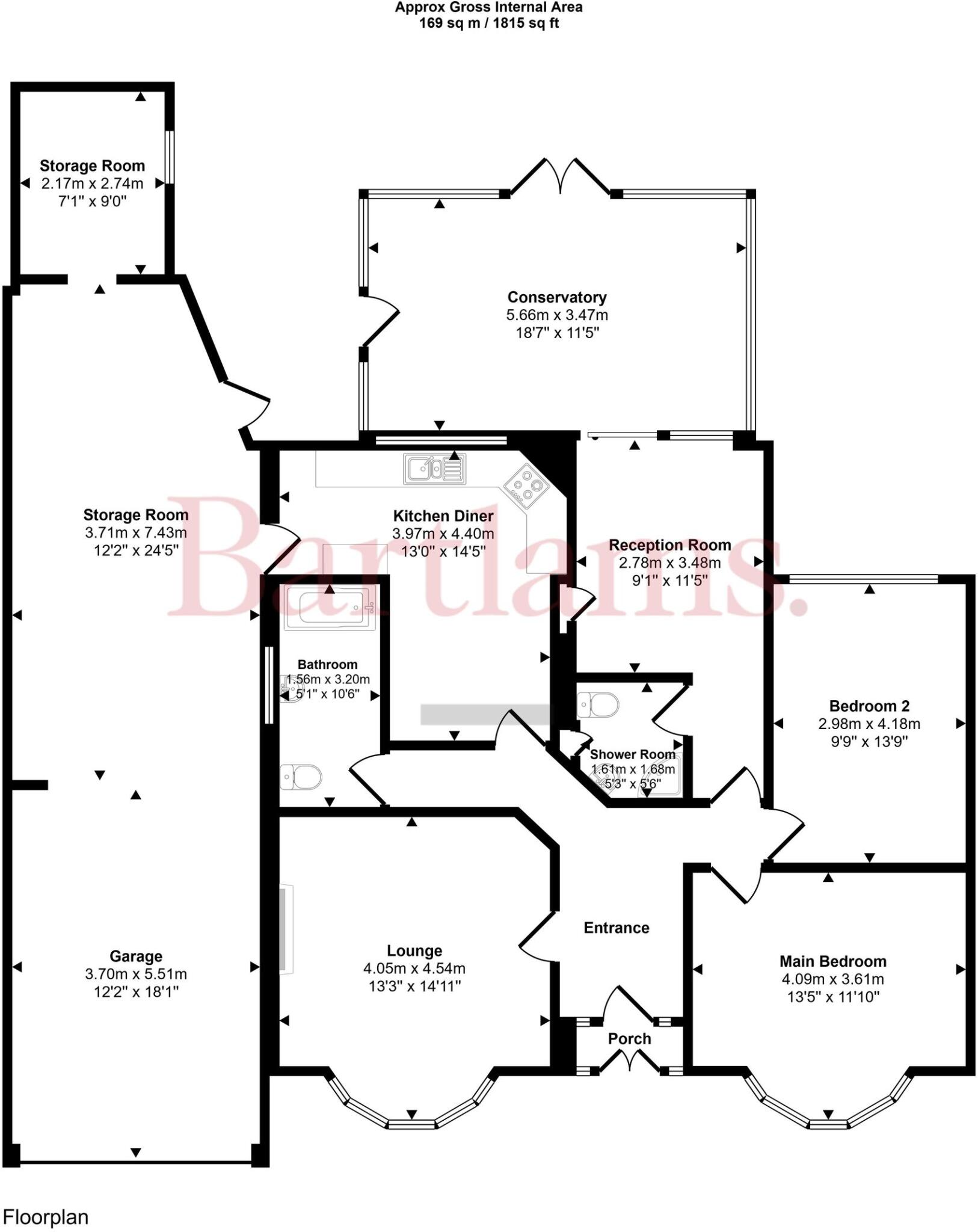 Mayfield Road, Albrighton, WV7 floorplan
