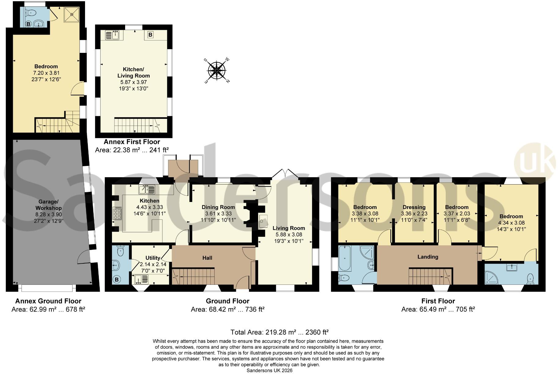 Bay Lane, Draycott floorplan