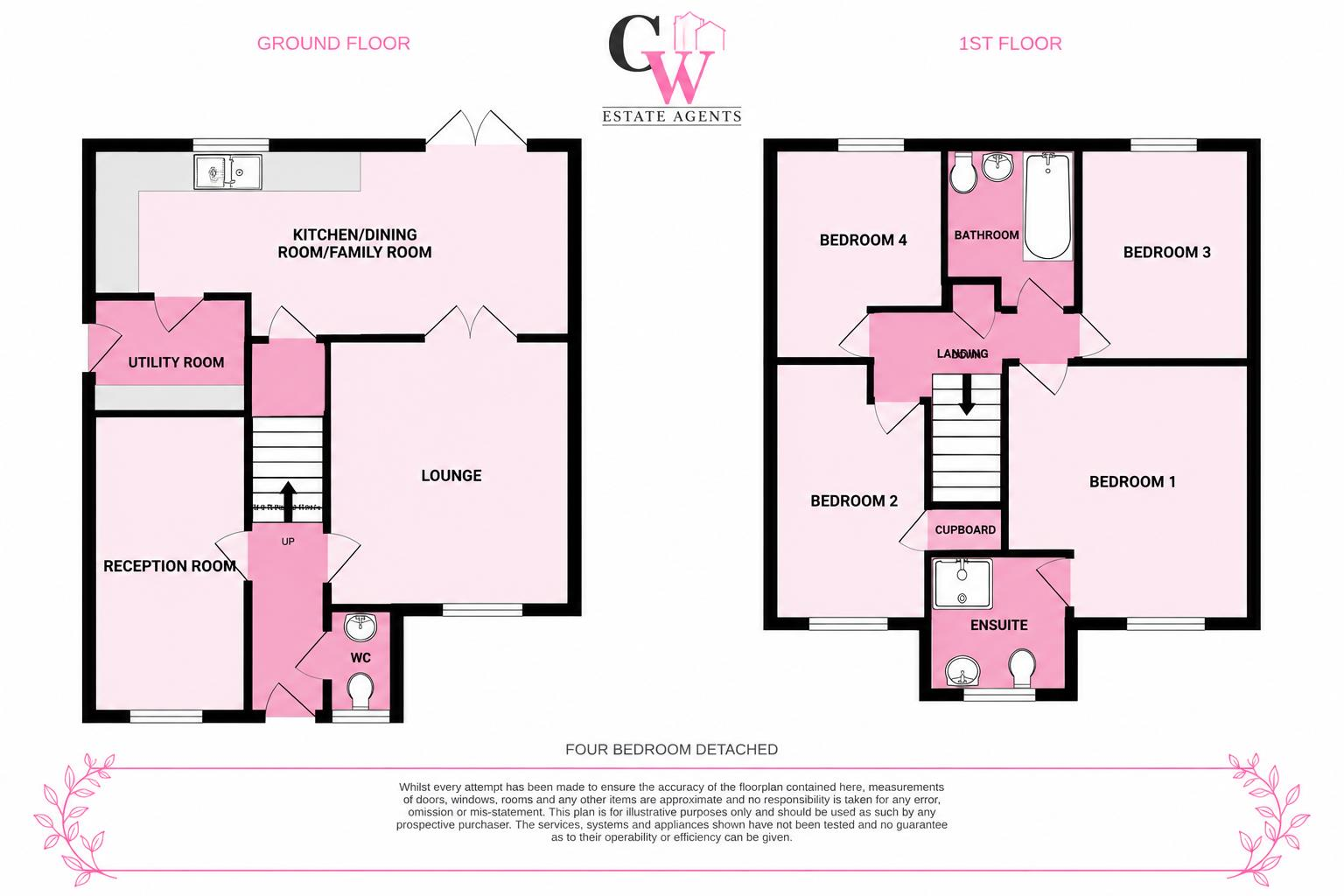Grove Avenue, Winsford floorplan