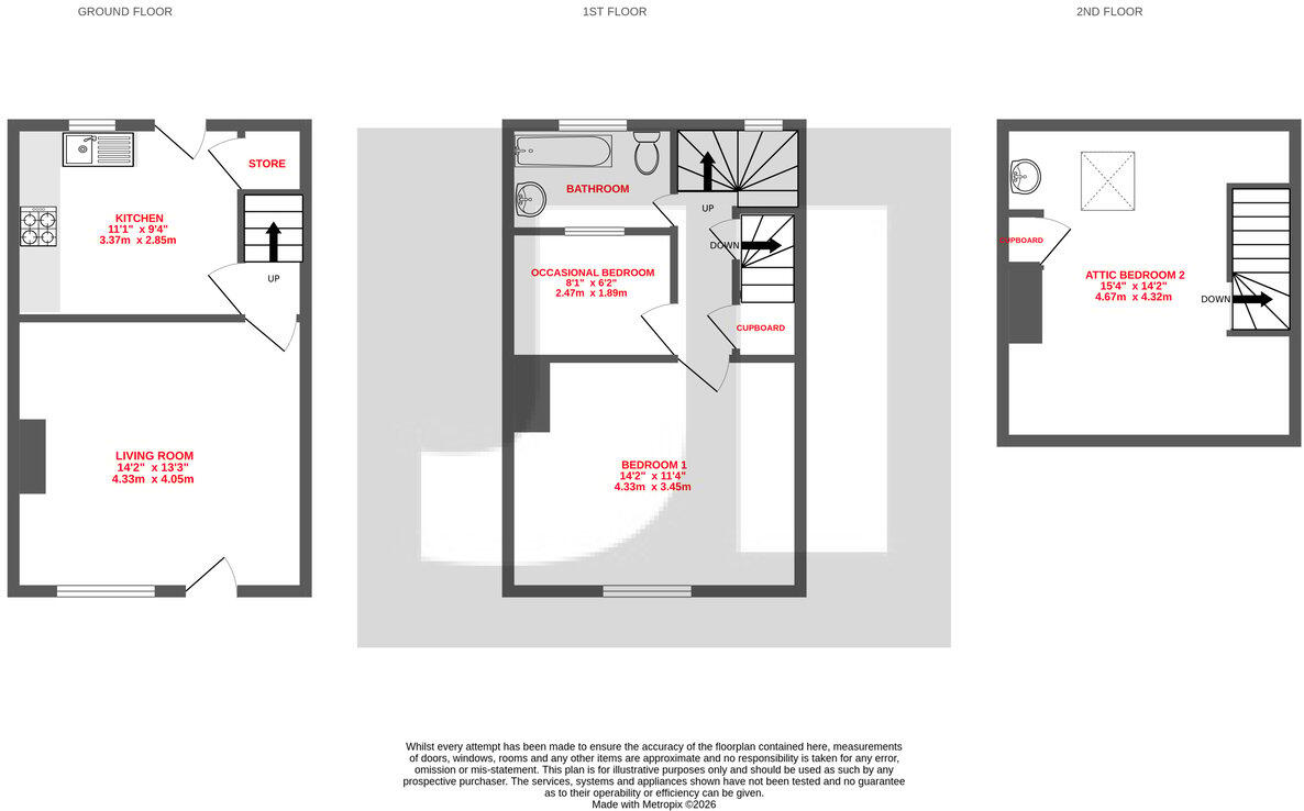 Springswood Avenue, Shipley, BD18 floorplan