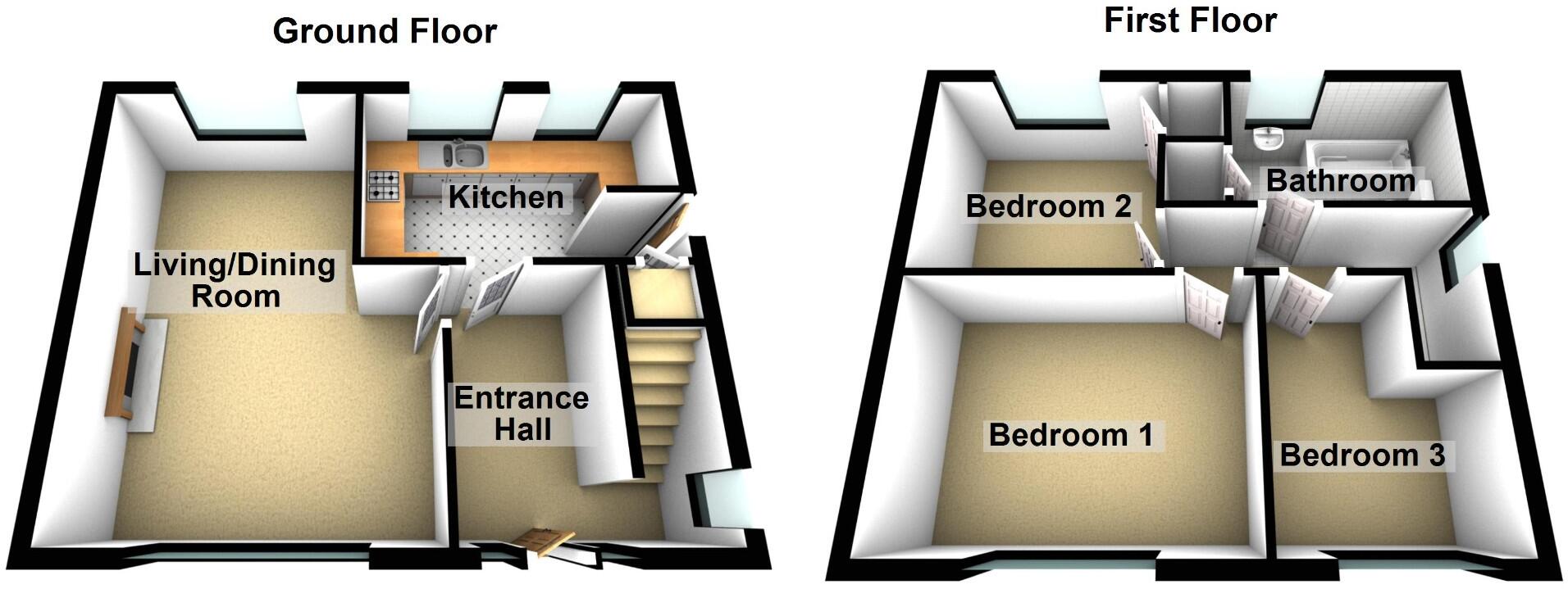 Chester Place, Adlington, PR6 floorplan