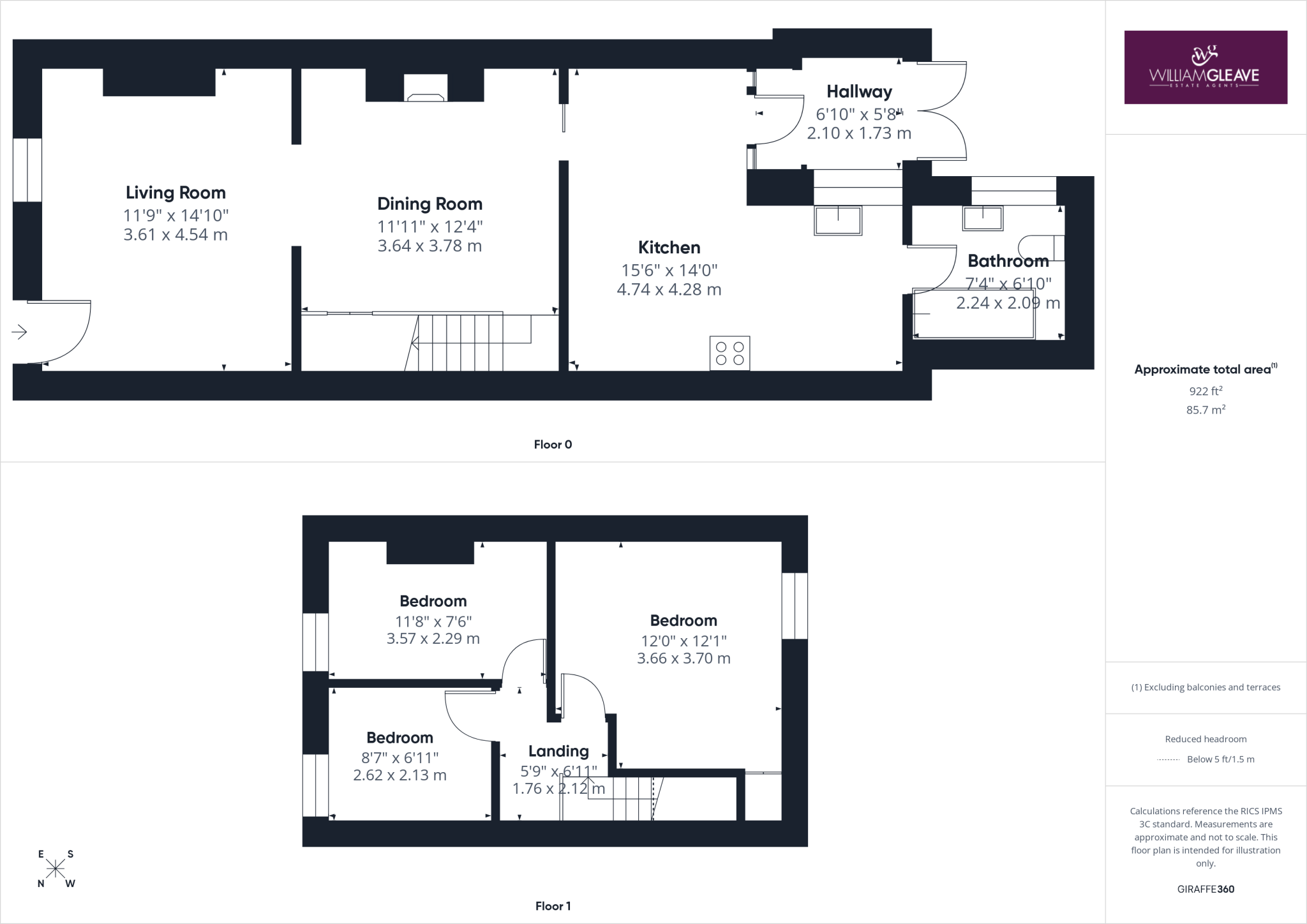 Knowle View, Daisy Hill Road, Buckley, Flintshire, CH7 floorplan