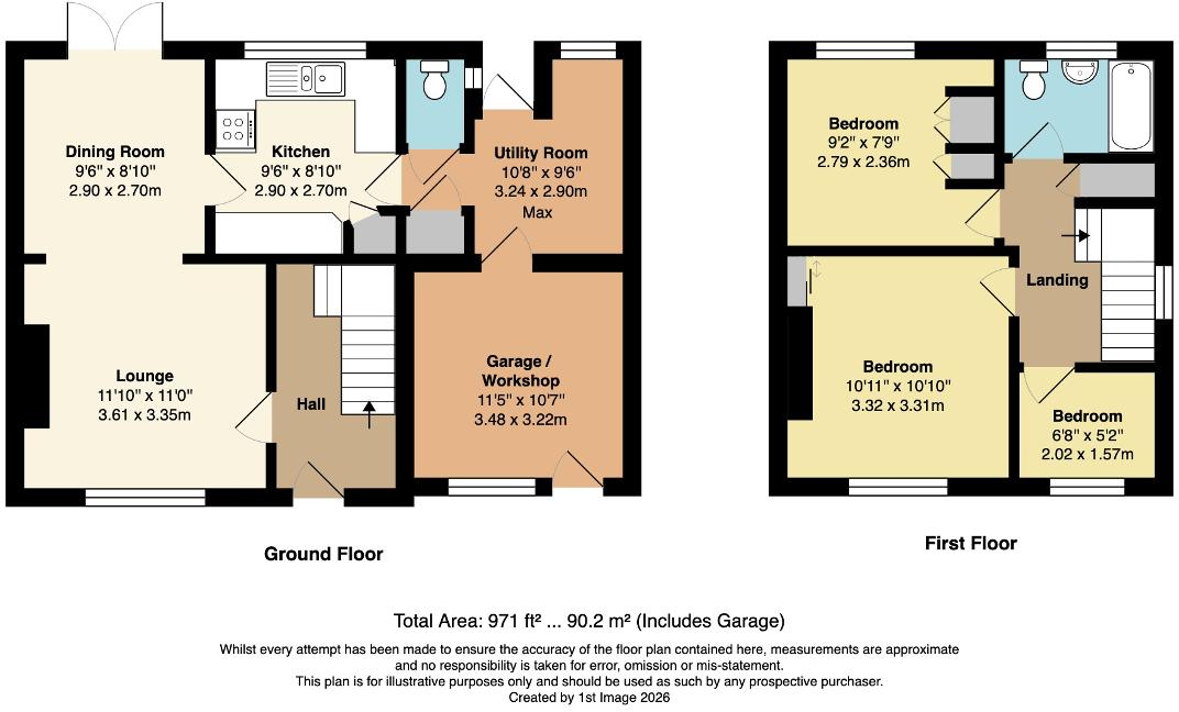 West View Drive, Yapton, Arundel, West Sussex, BN18 0JR floorplan