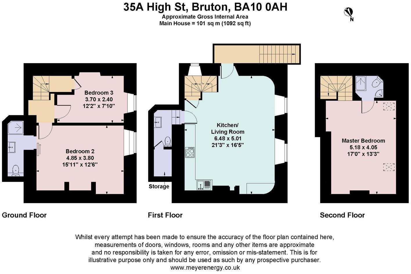 High Street, Bruton floorplan