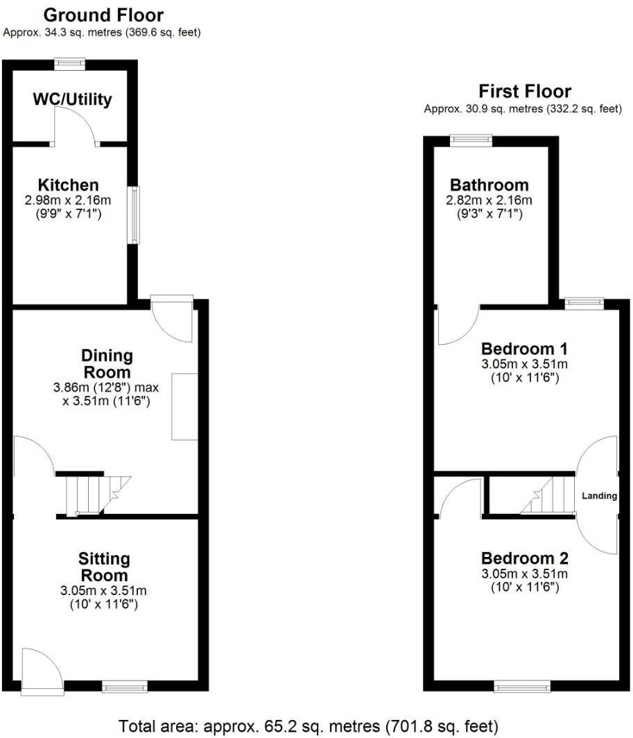 Duddery Road, Haverhill floorplan