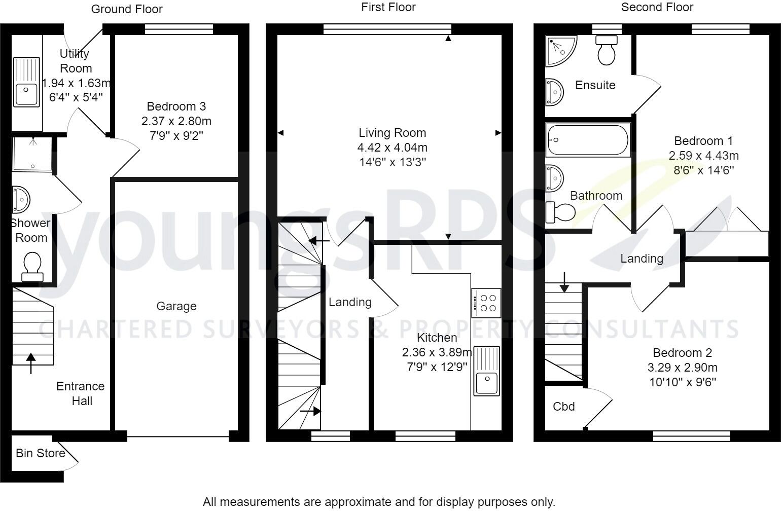 Ainderby Gardens, Northallerton, North Yorkshire, DL7 floorplan