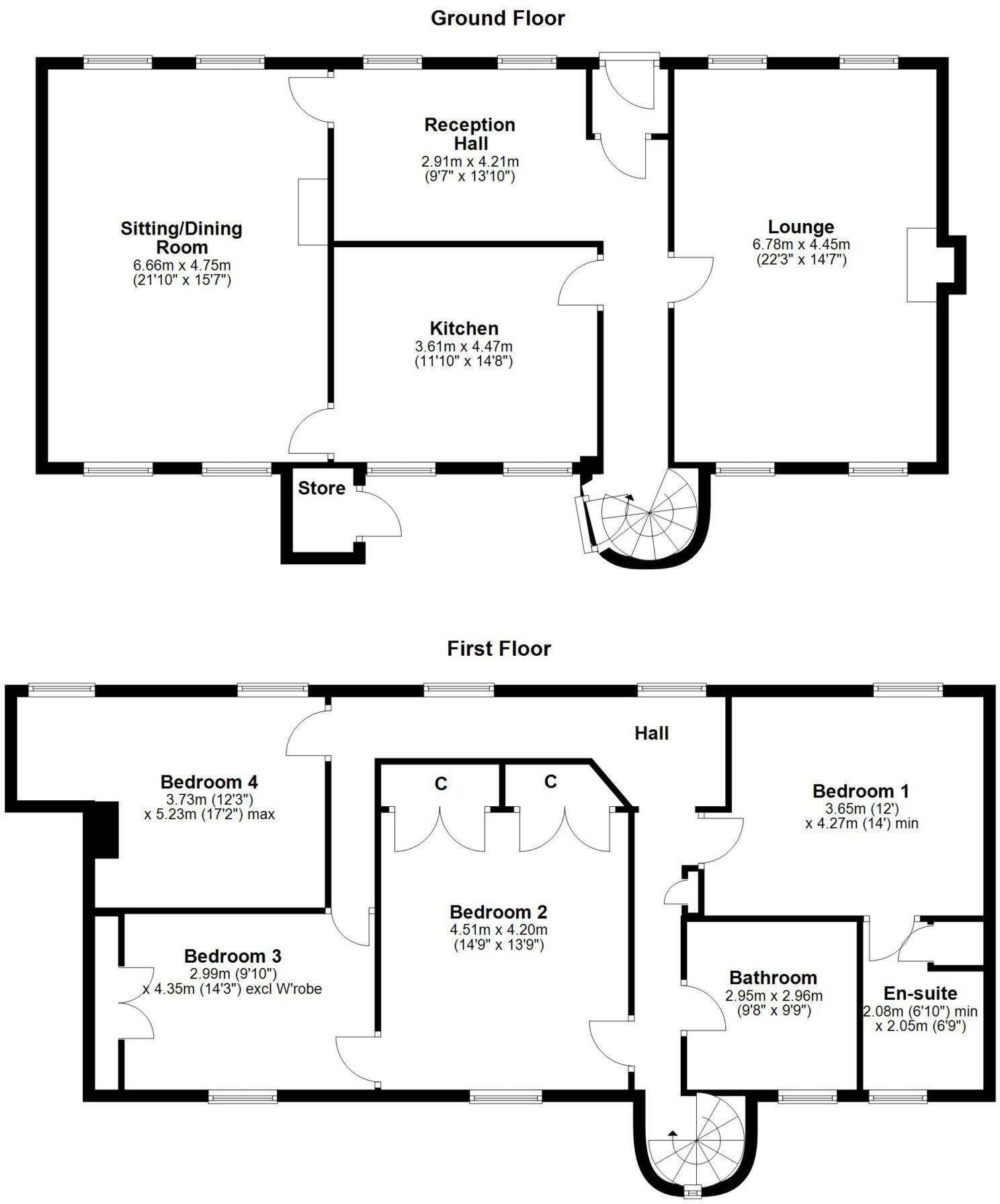 1 Low Barholm, Kilbarchan floorplan