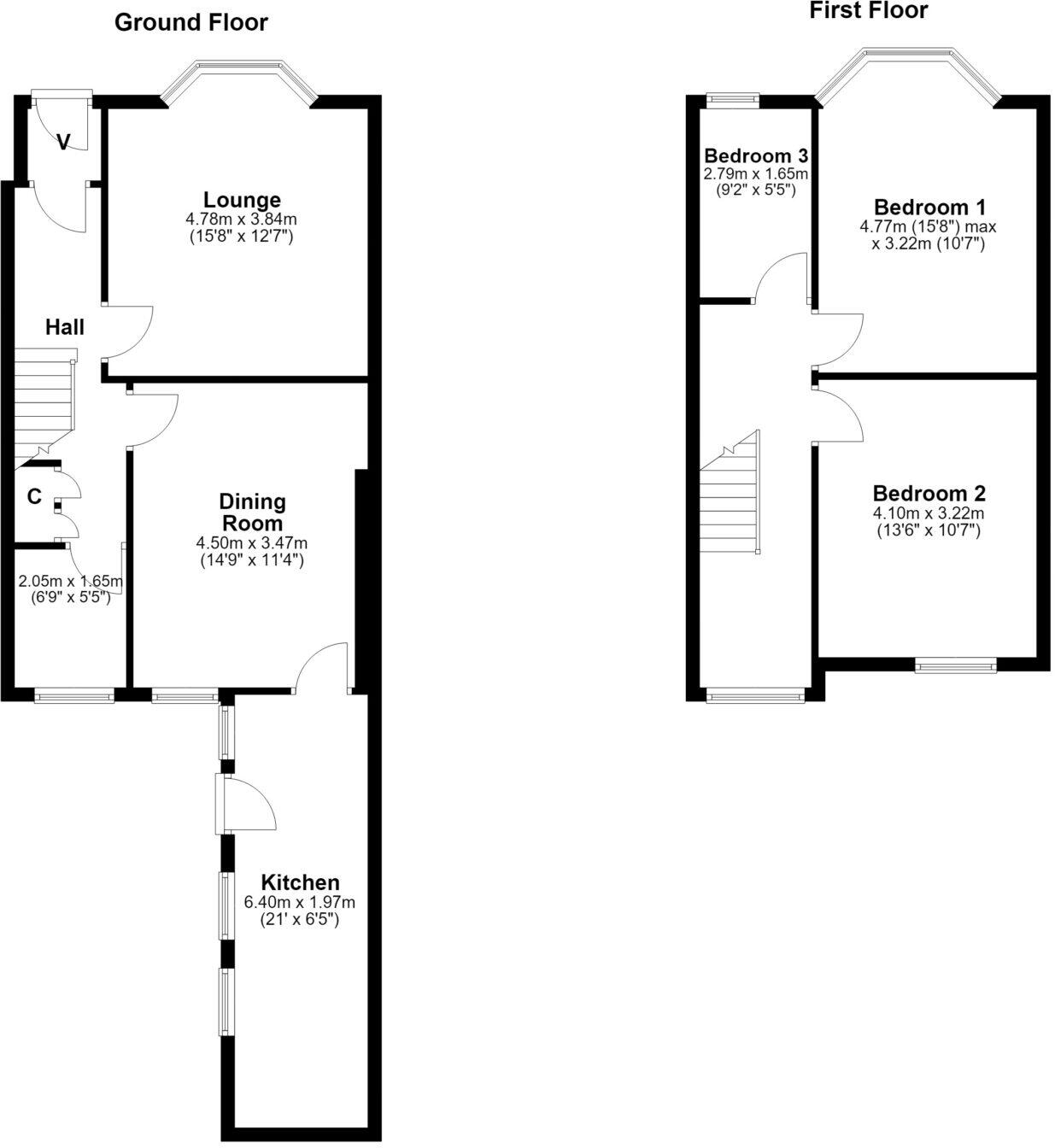 72 Briarhill Road, Prestwick, KA9 1HY floorplan
