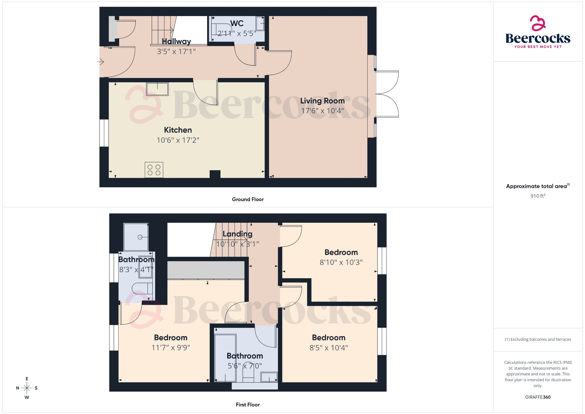Pippin Lane, Kingswood, Hull, HU7 3PW floorplan