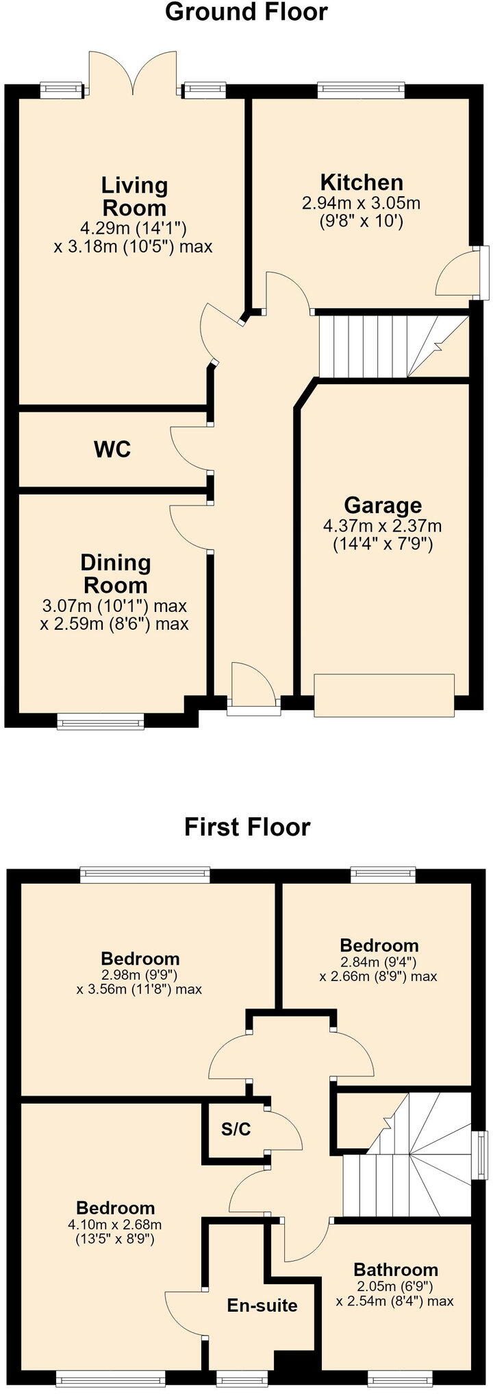 Swallow Drive, Raunds, NN9 6FJ floorplan