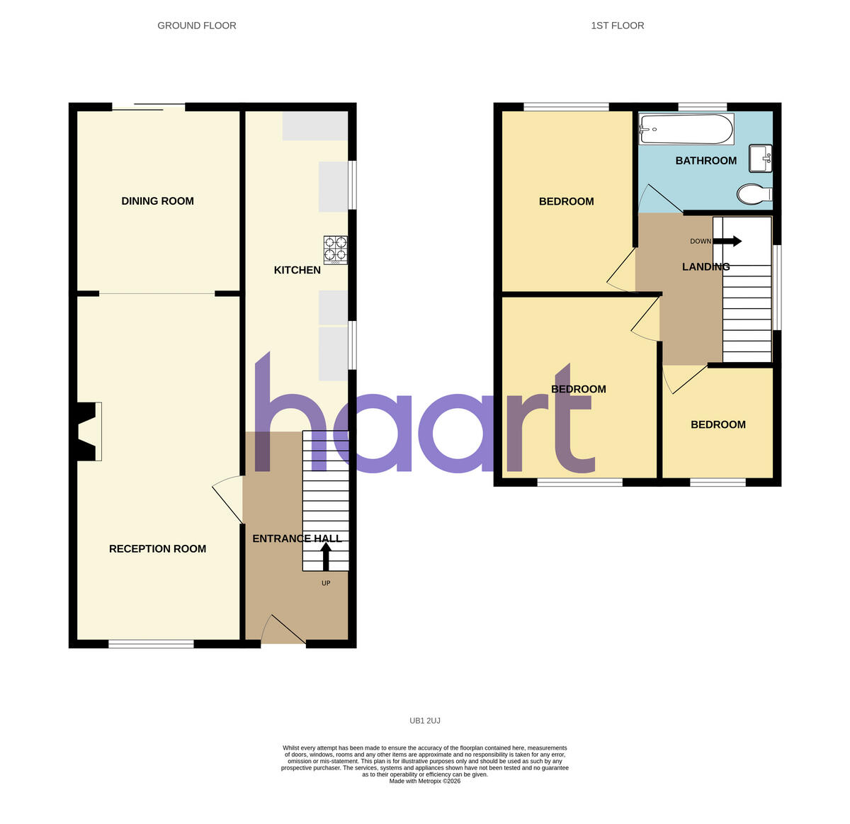 Derwent Road, Southall floorplan