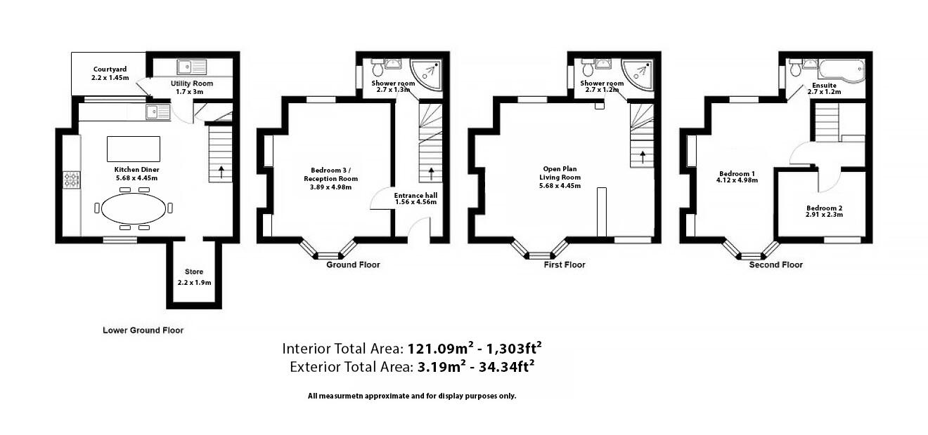 Bedford Street, Brighton floorplan
