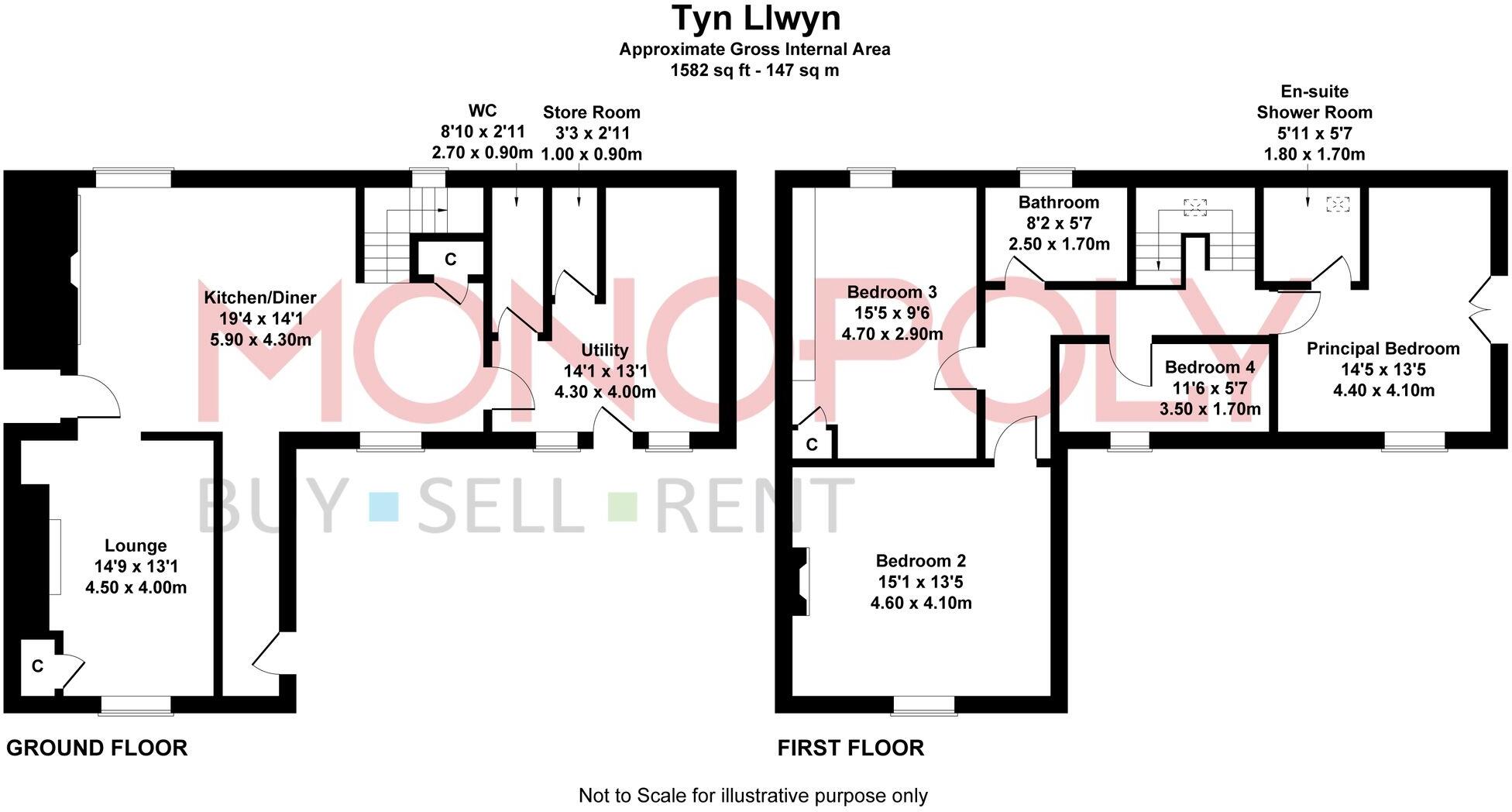 Talsarnau, LL47 floorplan