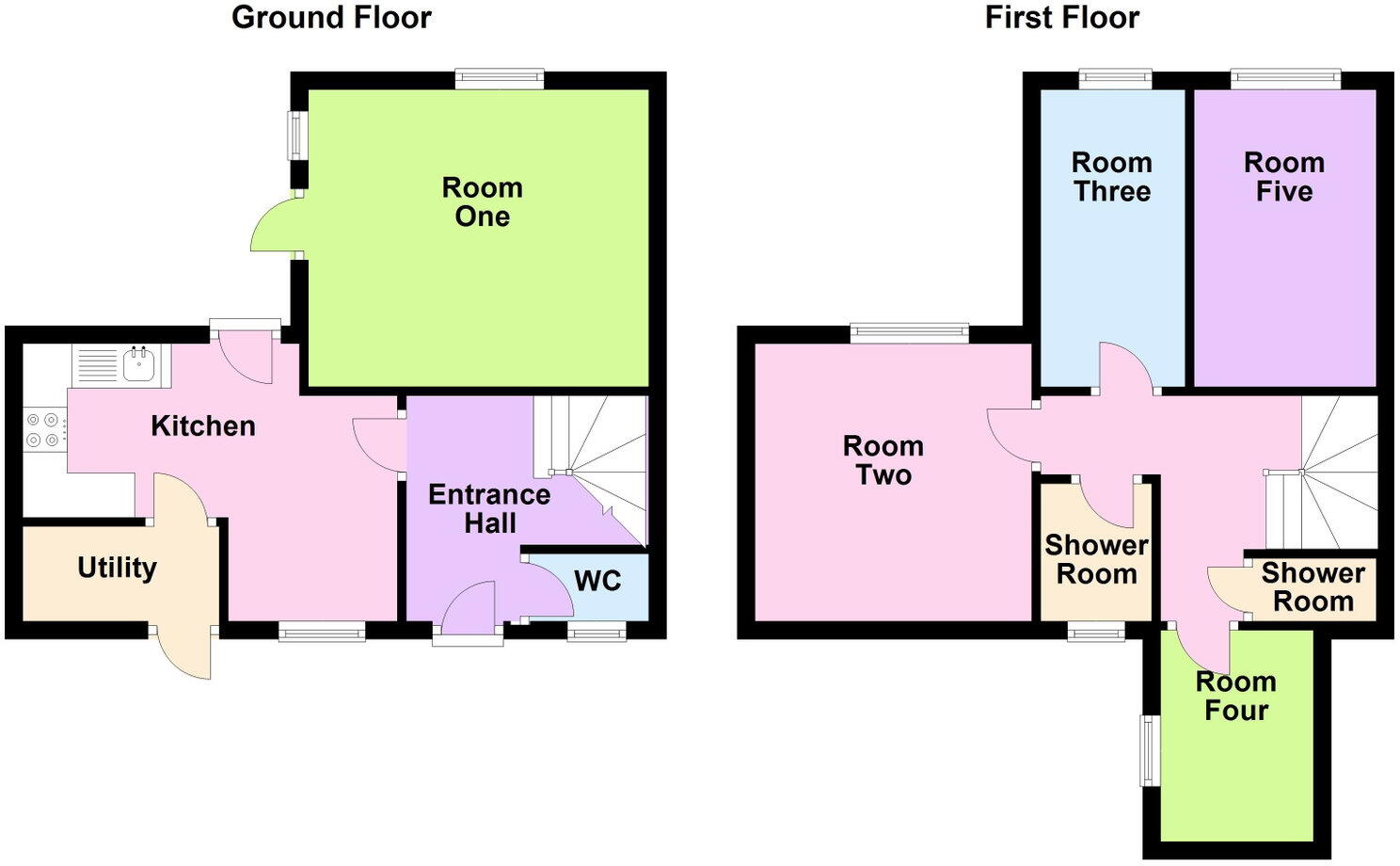 Corby, NN18 9DL floorplan