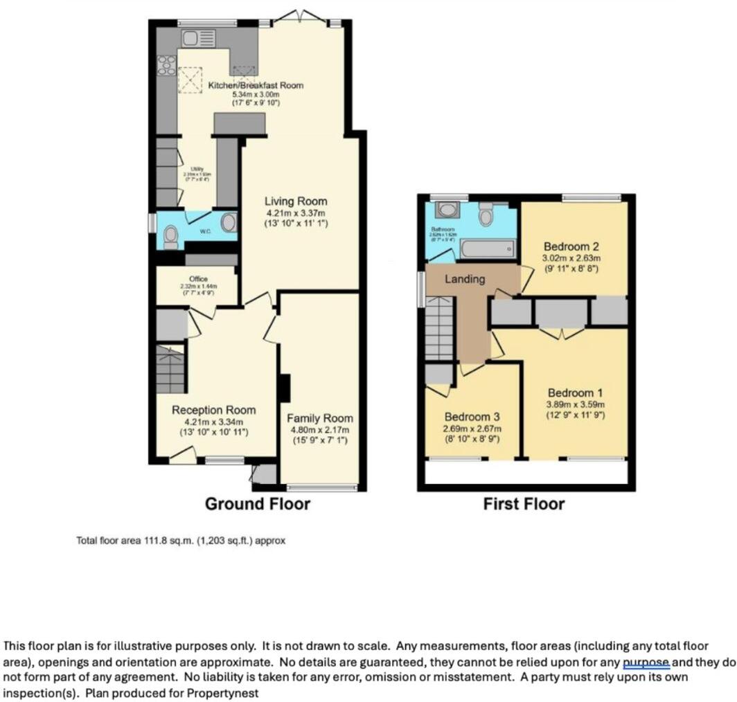 Willowford, Yateley floorplan