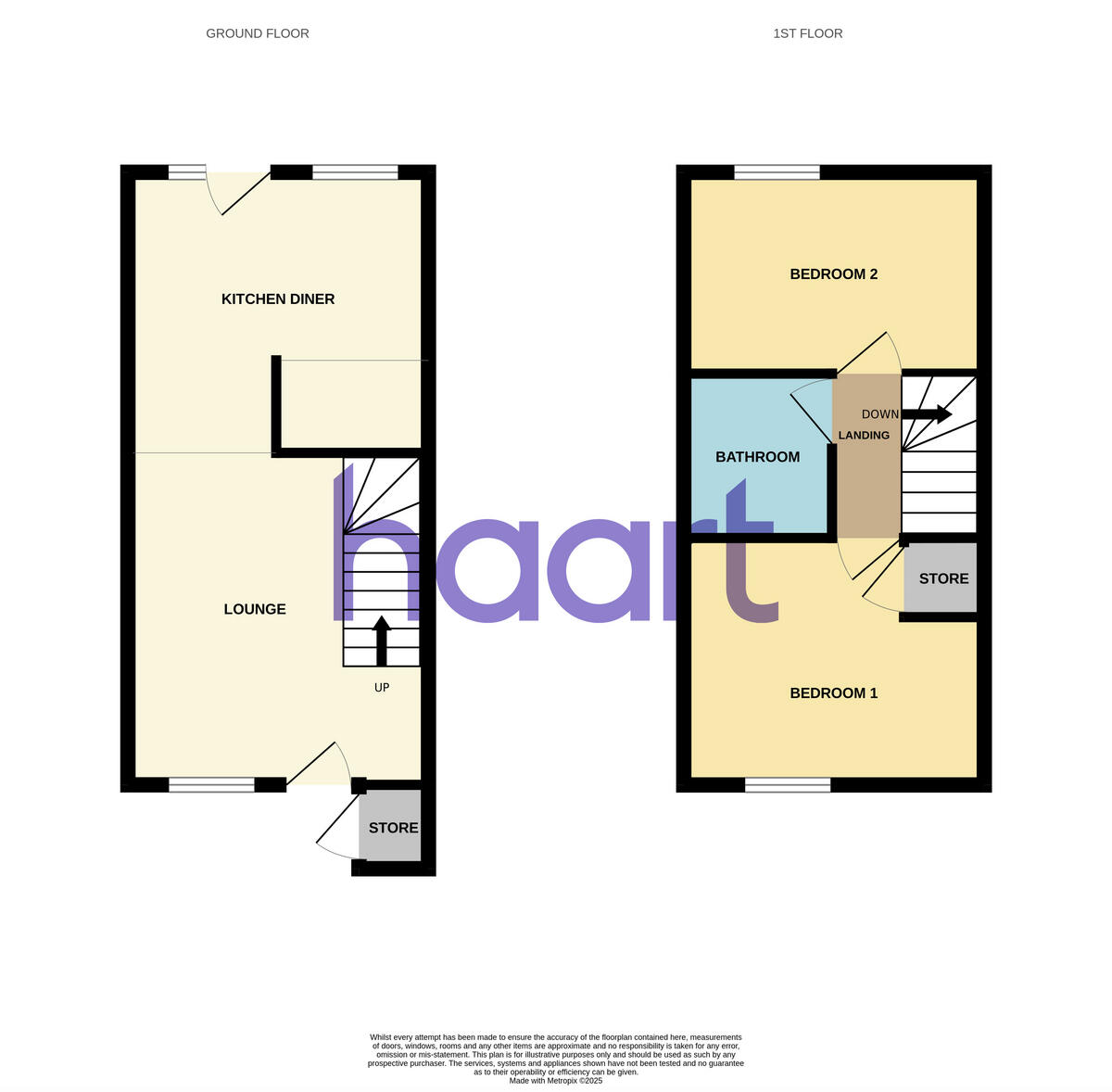 Winterburn, Heelands floorplan