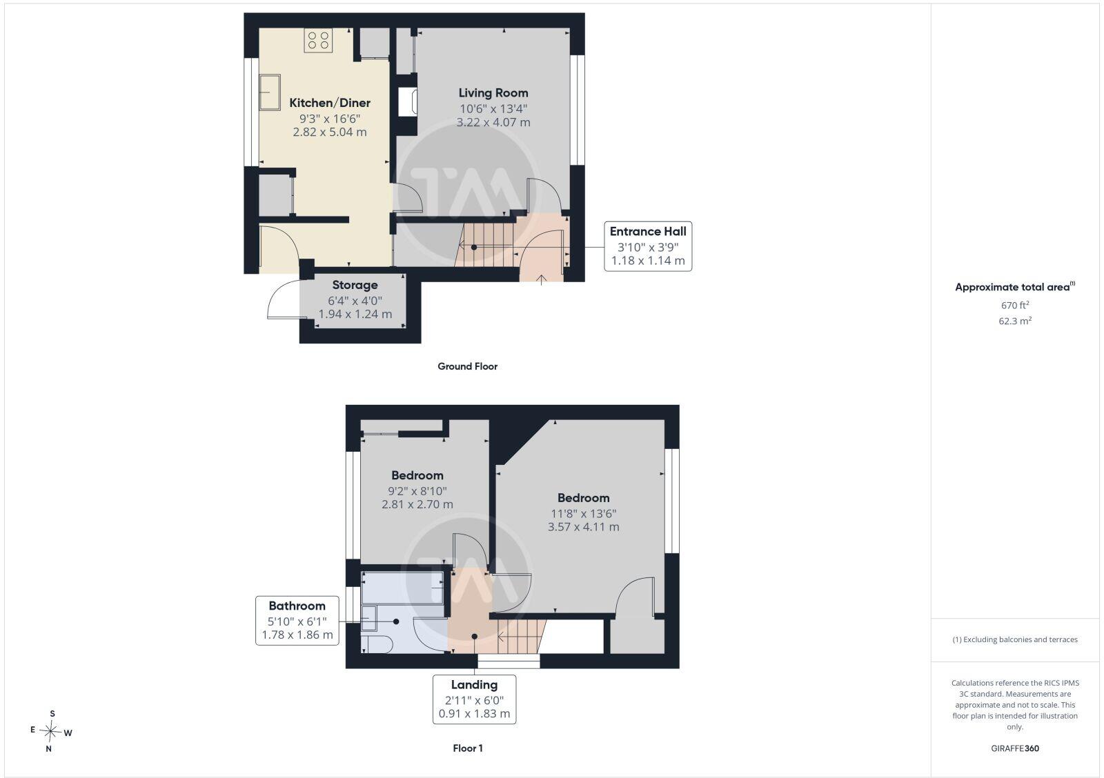 Cambridge Crescent, Bassingbourn, Royston, Cambridgeshire, SG8 floorplan