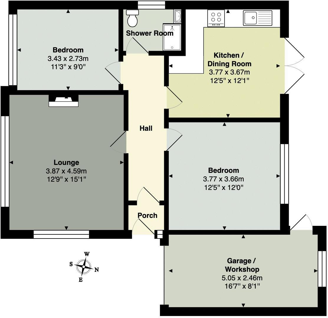 Meadow Close, Kingskerswell floorplan