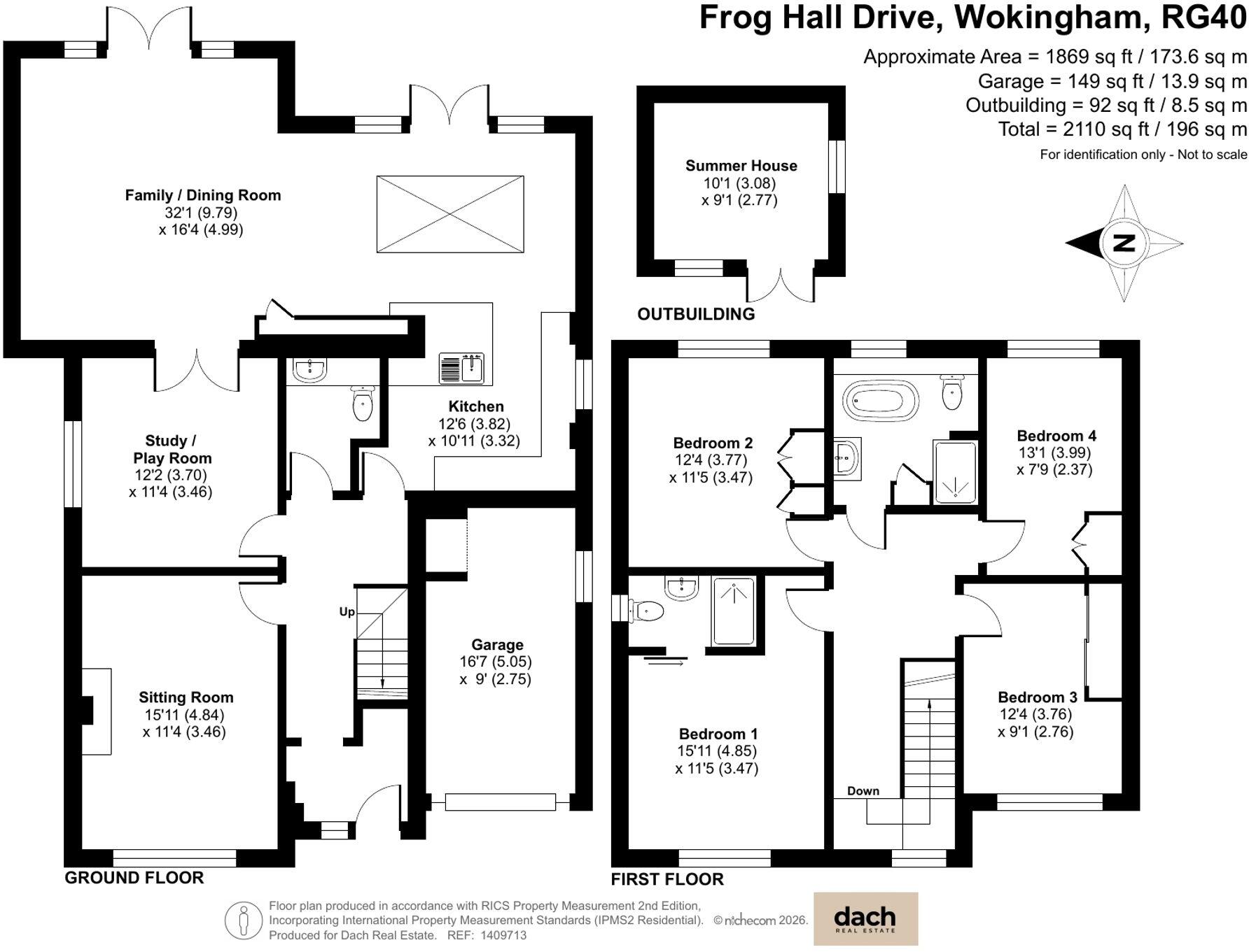 Frog Hall Drive, Wokingham, RG40 floorplan