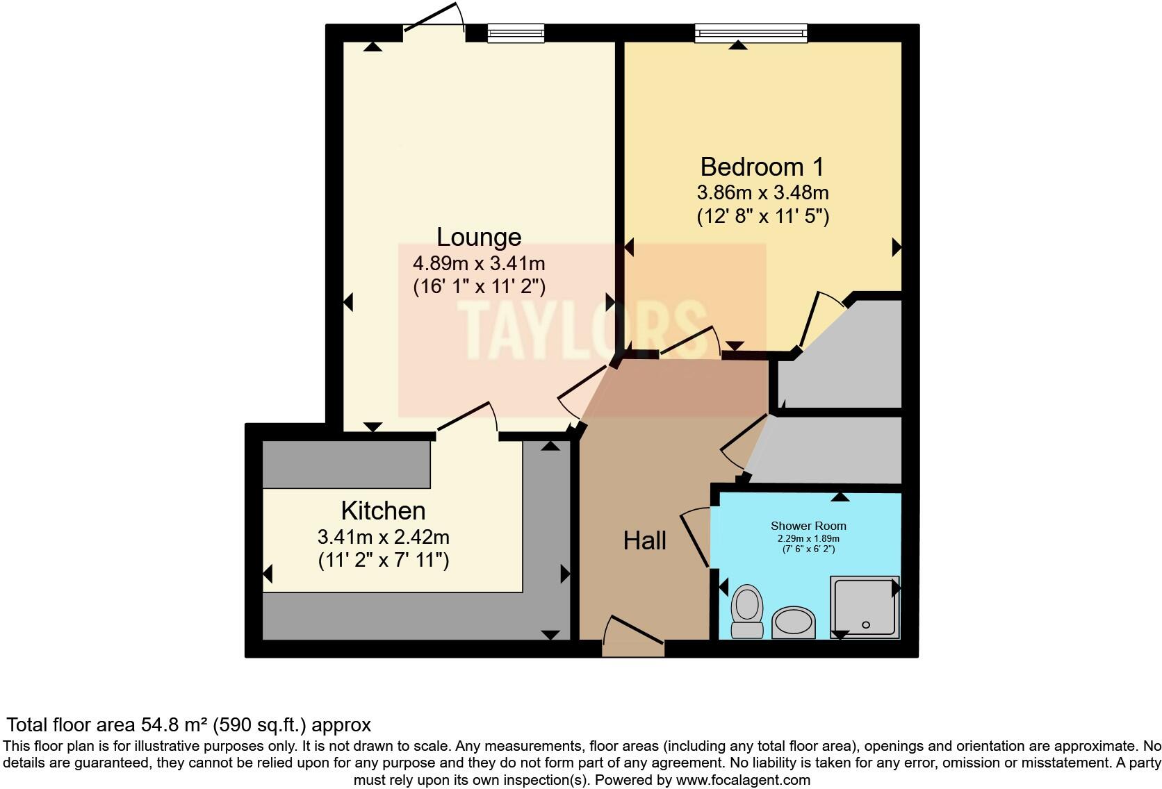 Normandy Drive, Yate, Bristol, Gloucestershire, BS37 floorplan