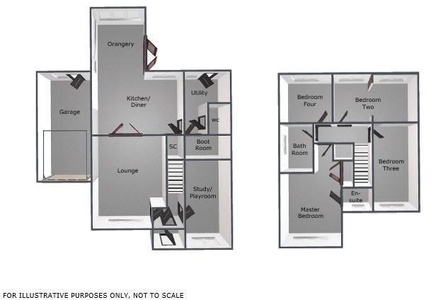 Thistledown Drive, Heath Hayes, Cannock floorplan