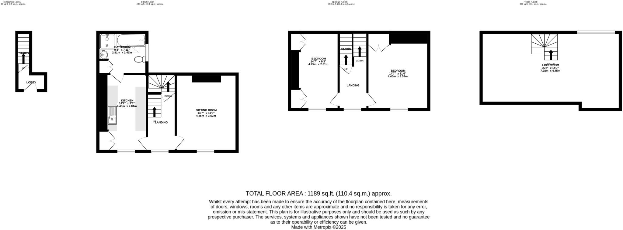 West Street, Millbrook, Torpoint, Cornwall, PL10 floorplan