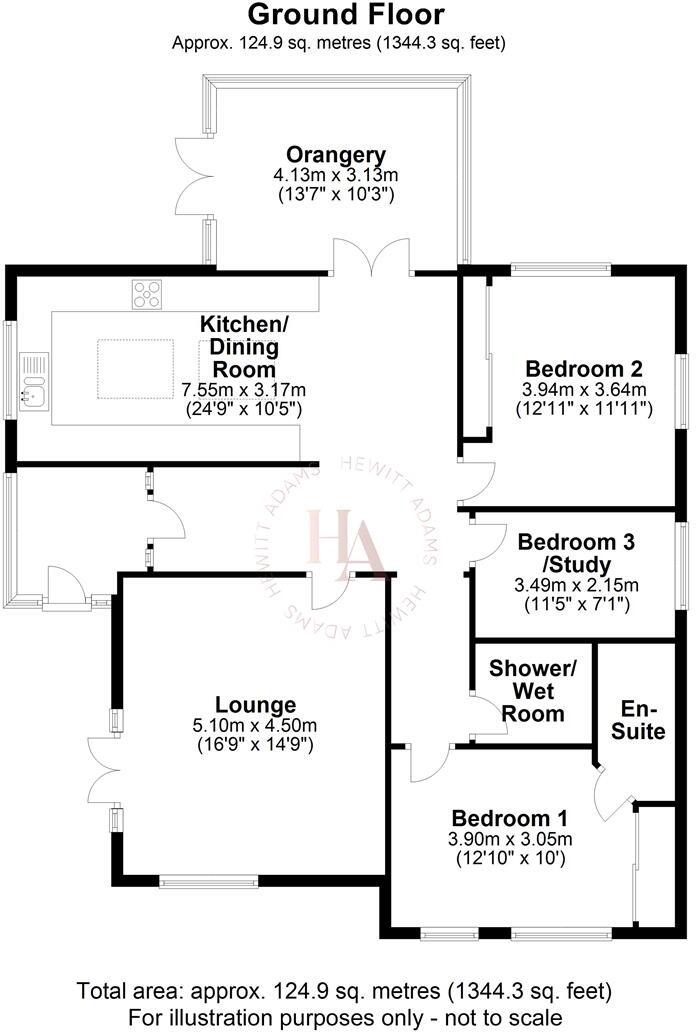 Raby Close, Heswall, Wirral floorplan