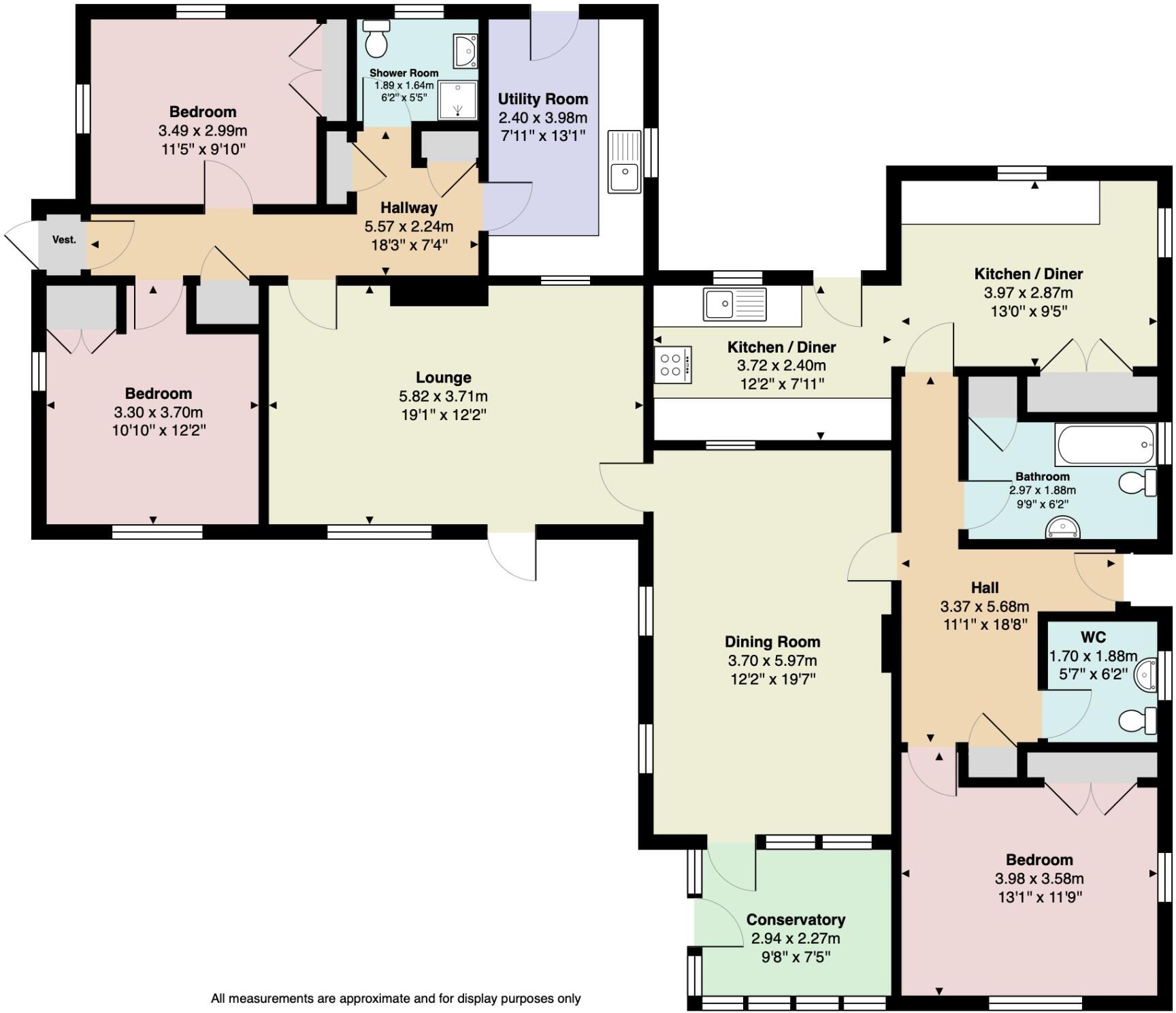 Conic Cottage, 4A Millig Street, Helensburgh, Argyll And Bute, G84 floorplan