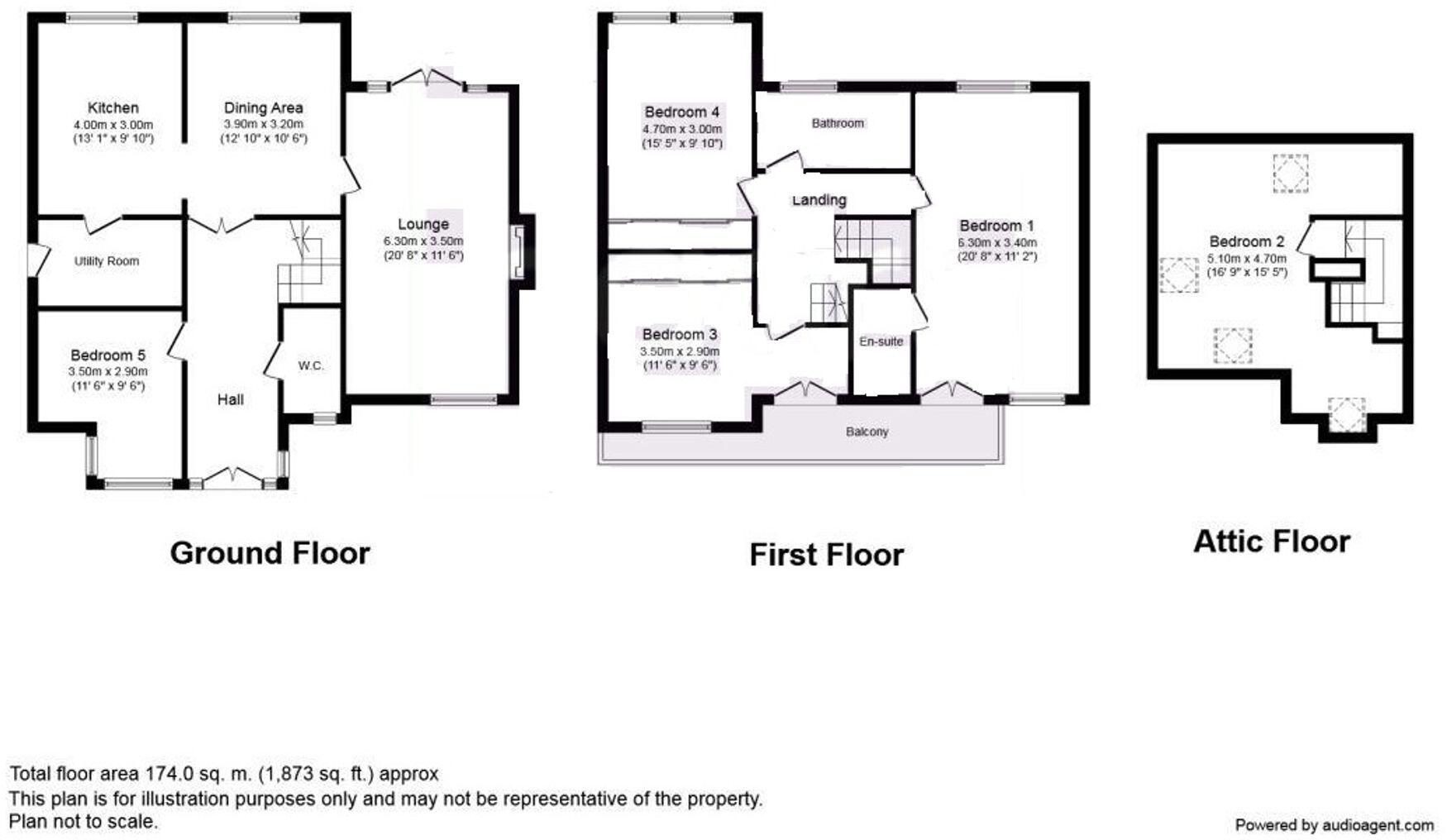 London Road, Ramsgate, CT11 floorplan