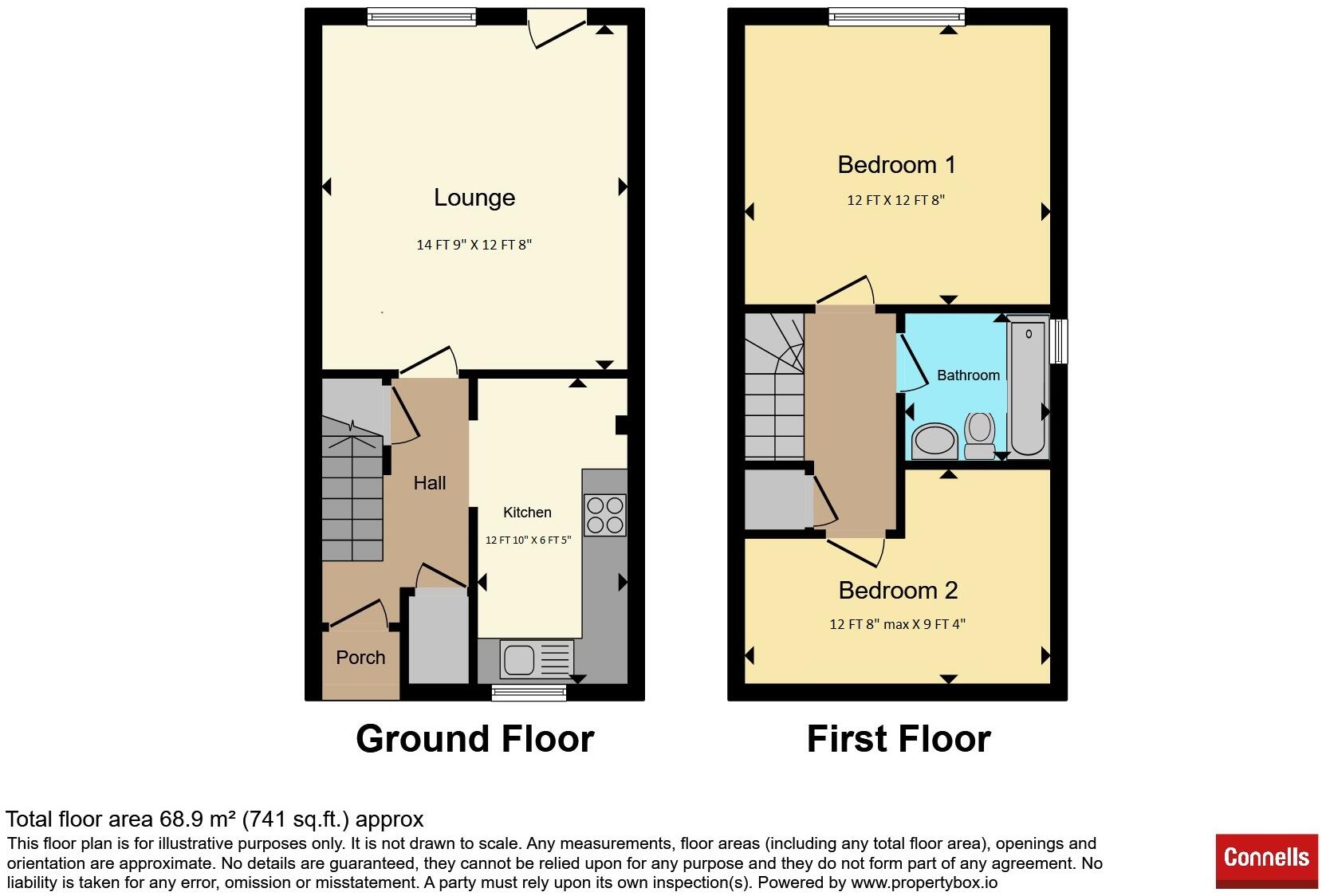 Curran Close, Whitnash, Leamington Spa floorplan