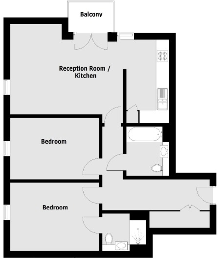 Erebus Drive, Thamesmead, London, SE28 0GE floorplan