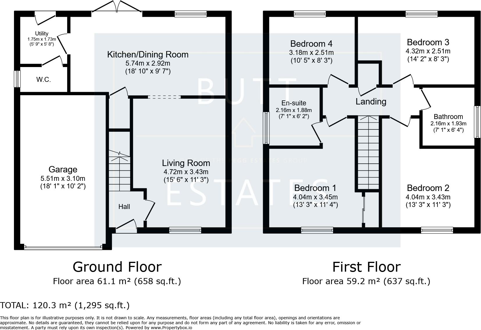 Sybil Mead, Exeter floorplan