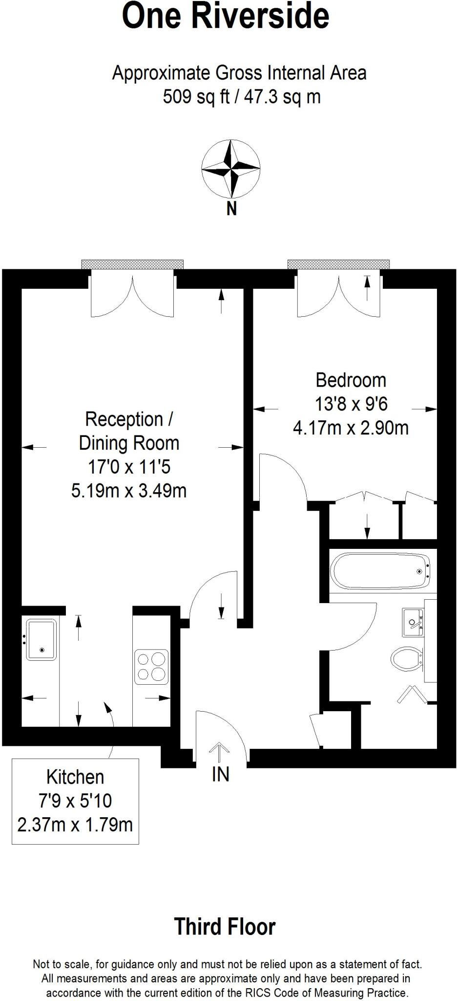 Eastfields Avenue, London, SW18 floorplan