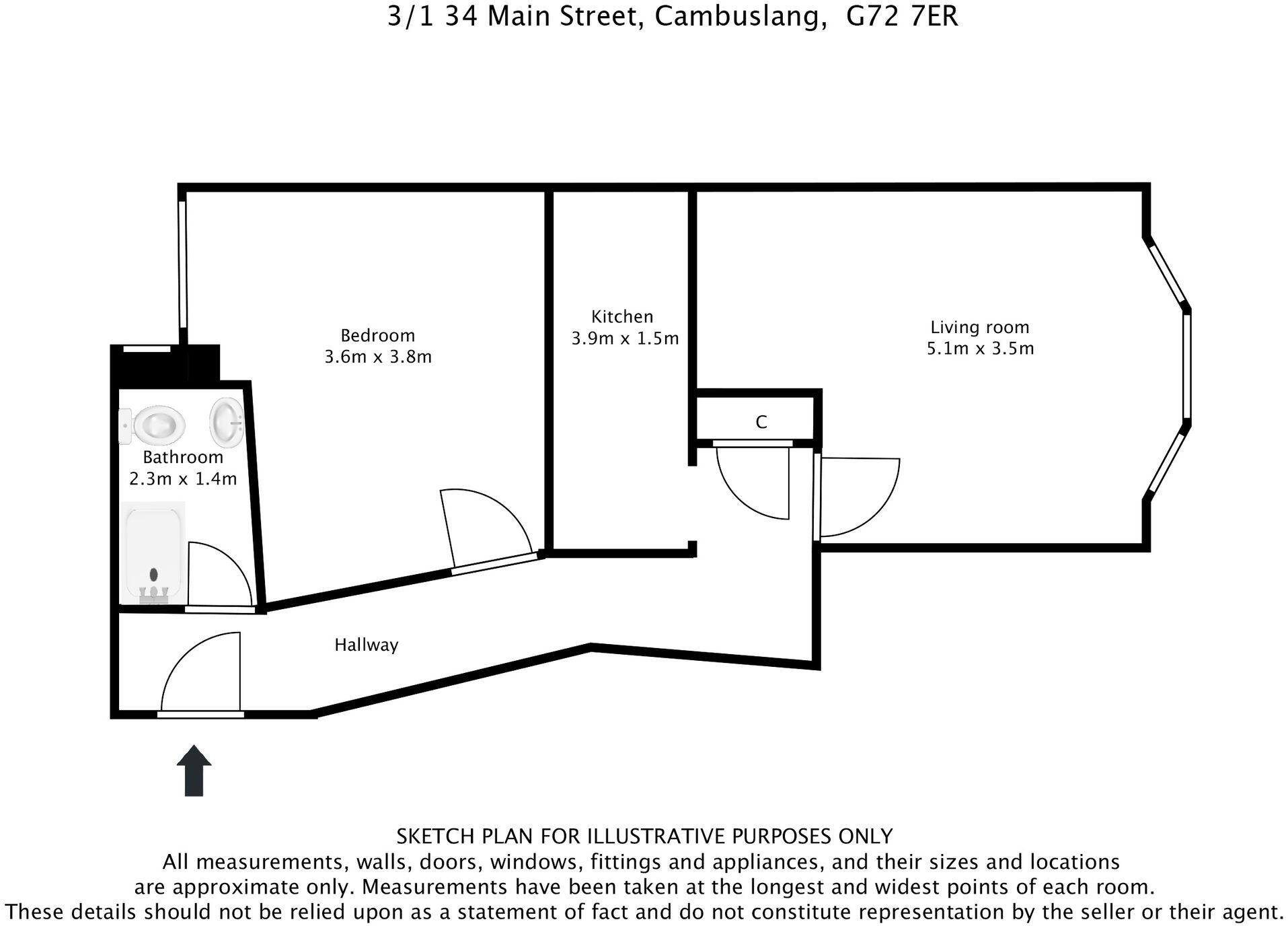 Main Street, Cambuslang, G72 floorplan