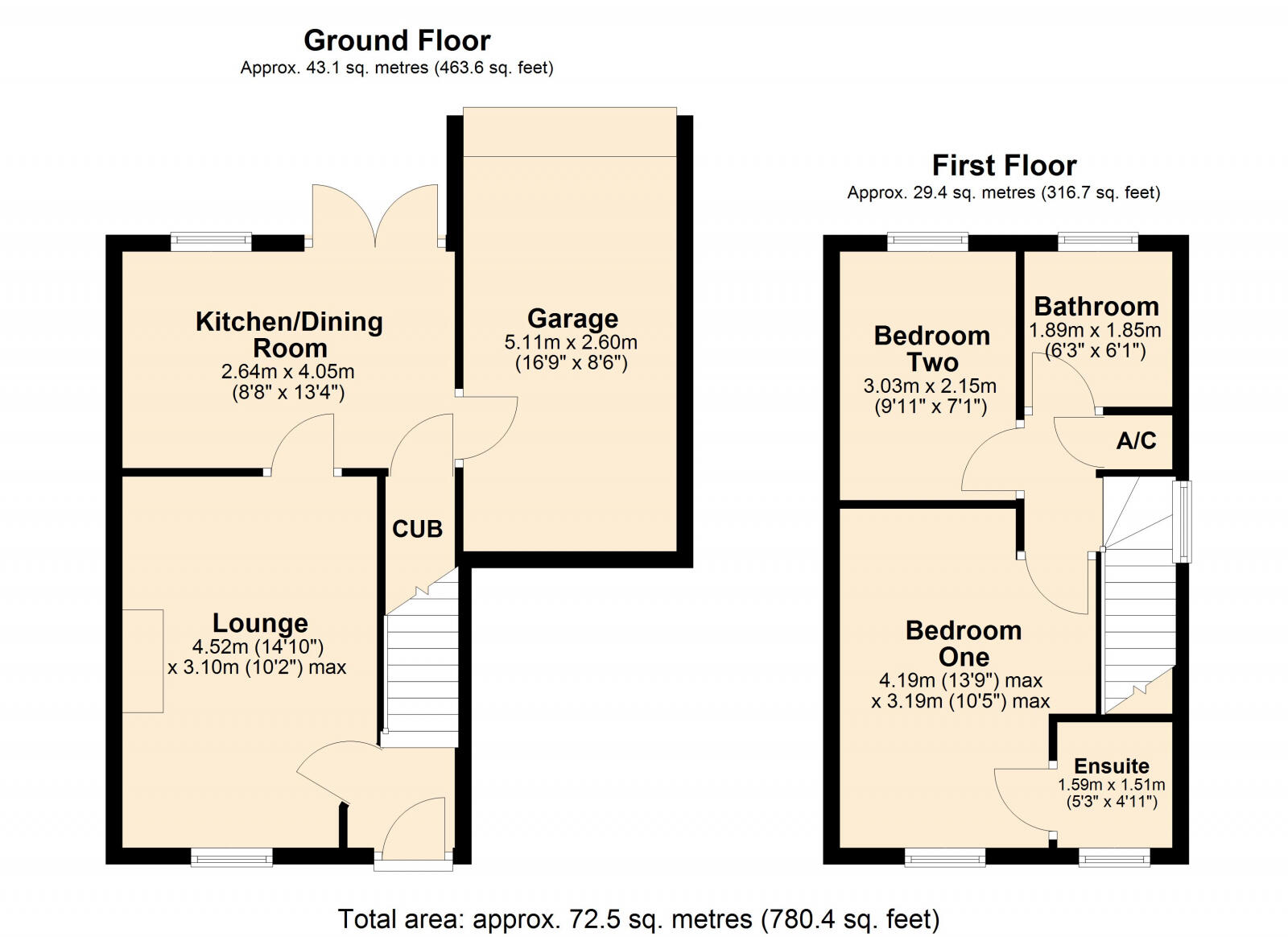 Gadwell Road, Walton Cardiff, Tewkesbury, GL20 floorplan