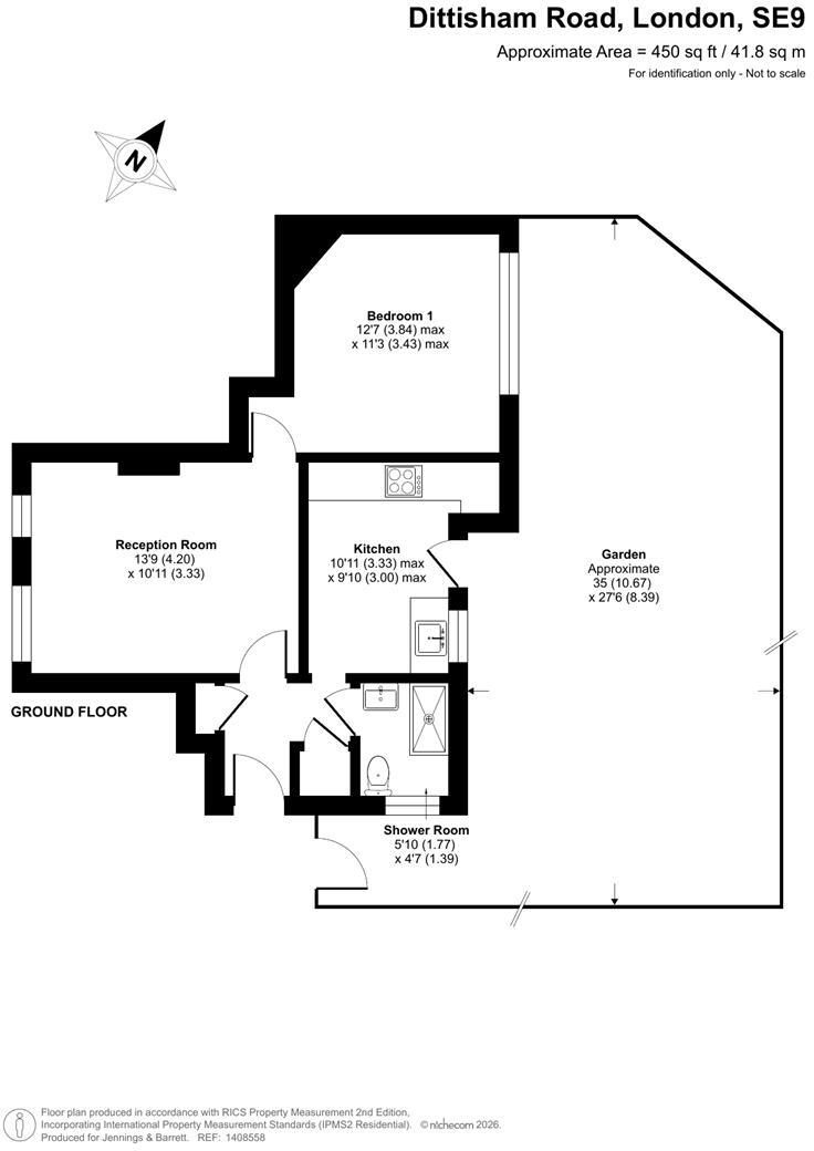 Dittisham Road, London floorplan