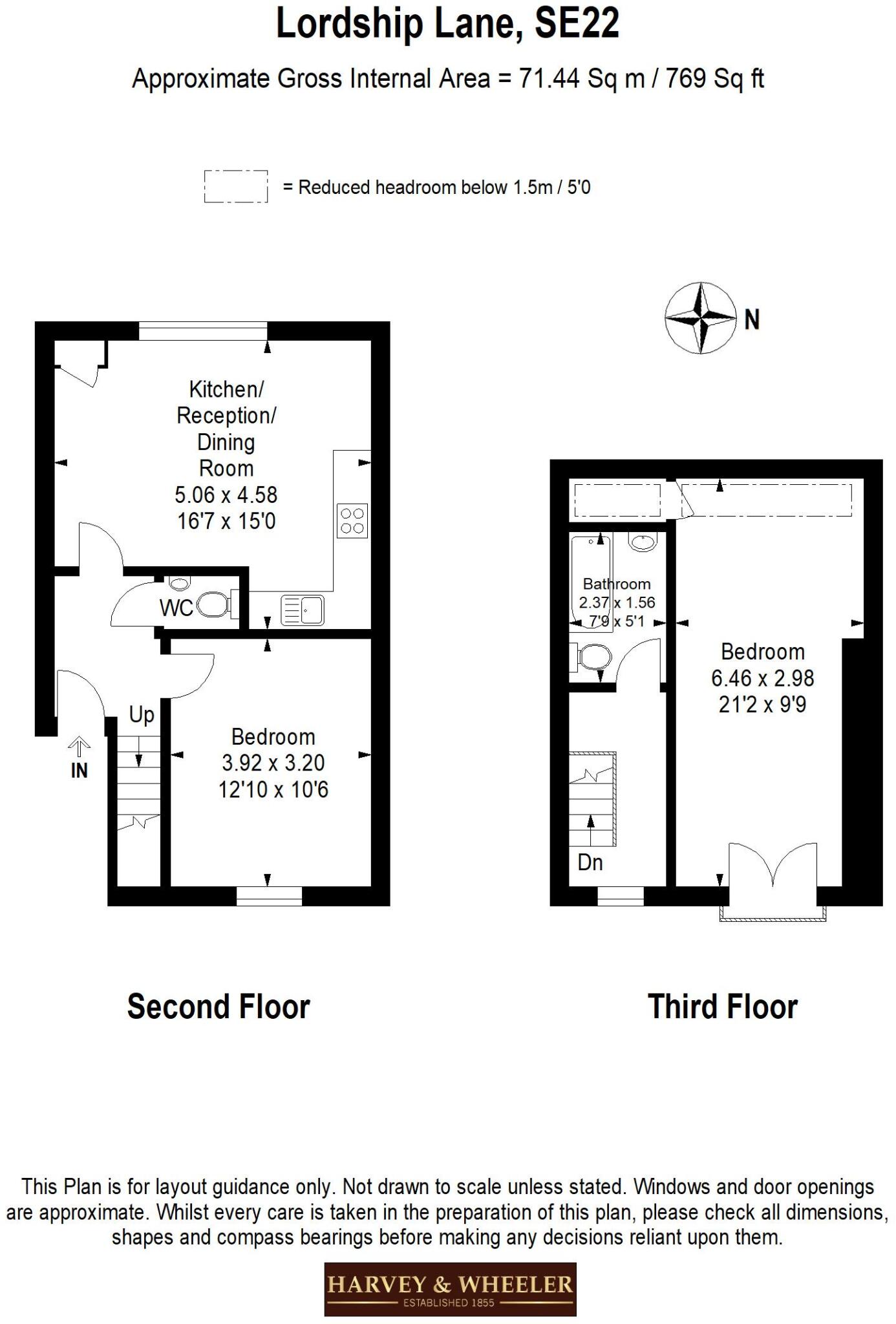 Lordship Lane, London floorplan