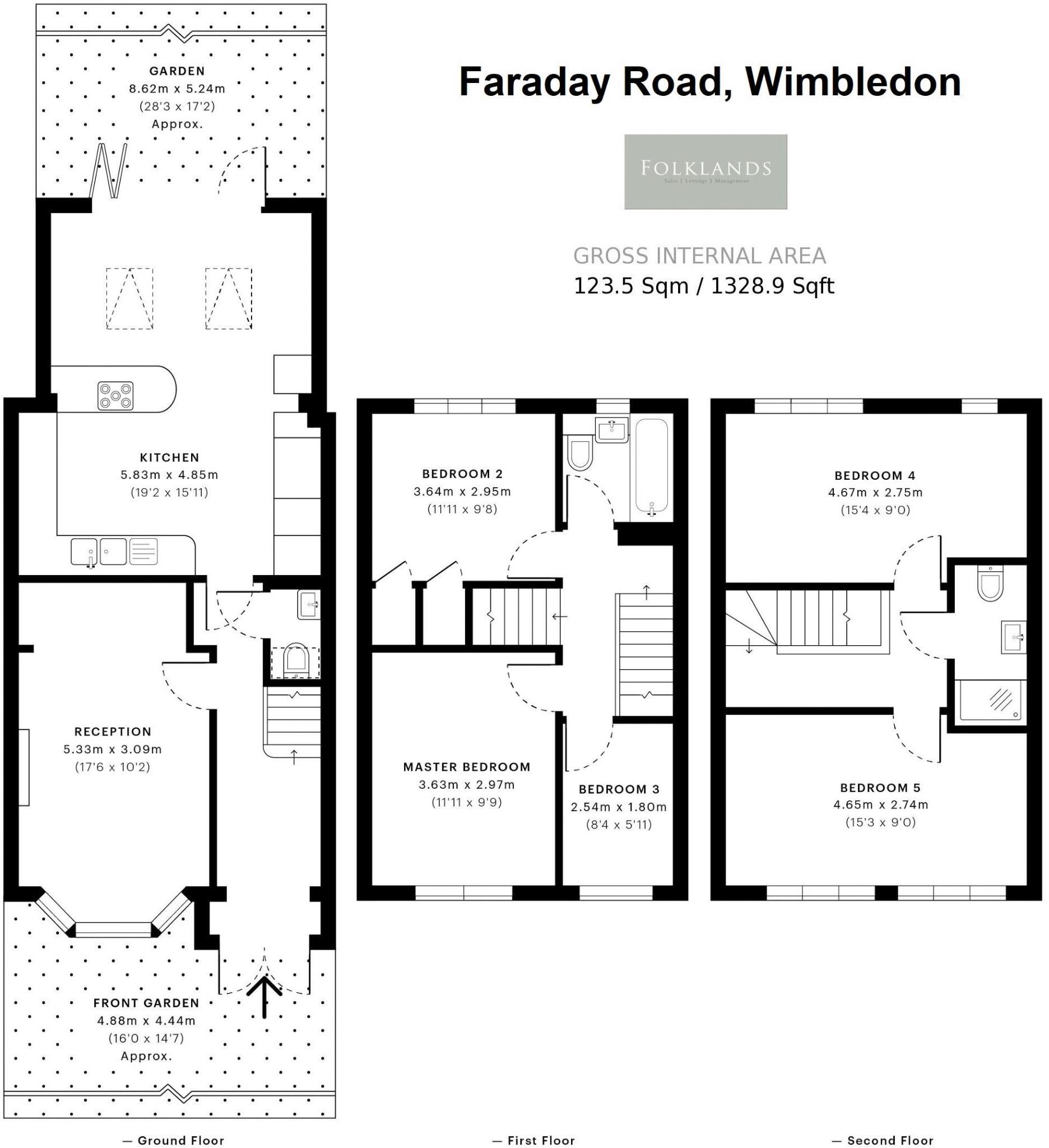 Faraday Road, Wimbledon floorplan