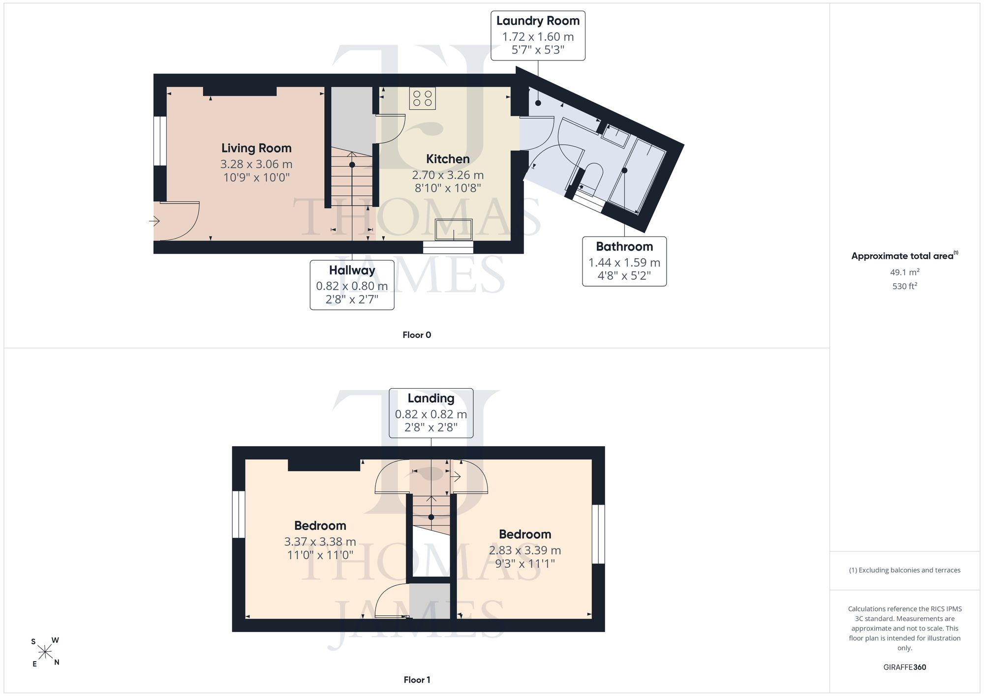 Whittier Road, Nottingham, NG2 floorplan