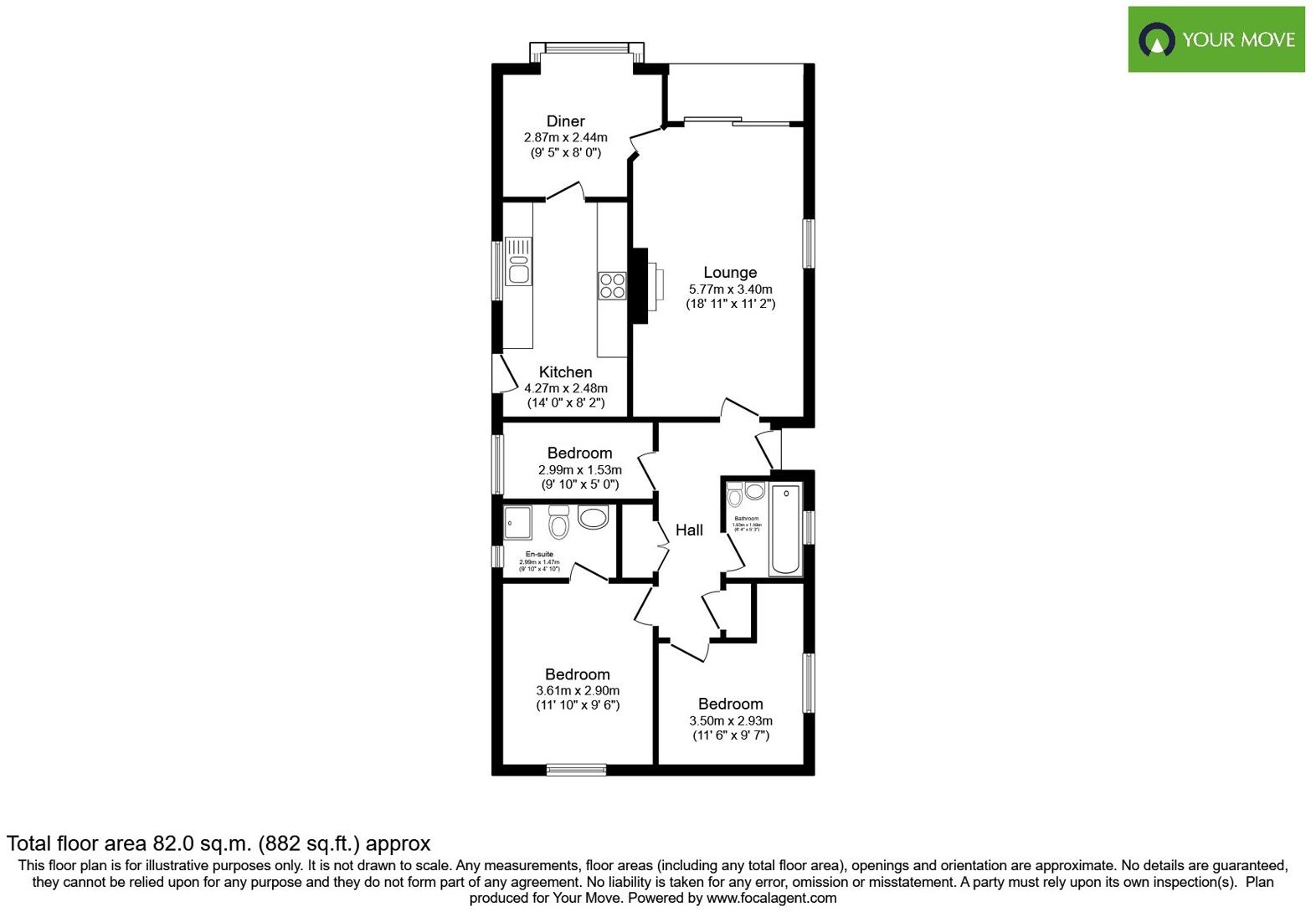Churt Drive, Poplars Court, Bognor Regis, West Sussex, PO22 floorplan