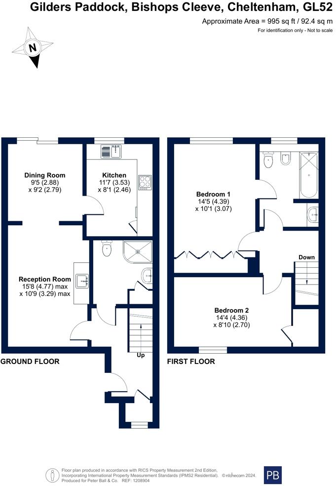 Gilders Paddock, Bishops Cleeve, Cheltenham floorplan