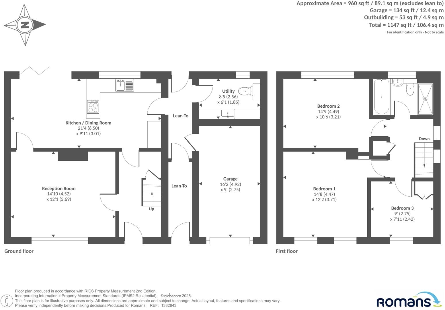 Rossett Close, Bracknell, Berkshire floorplan