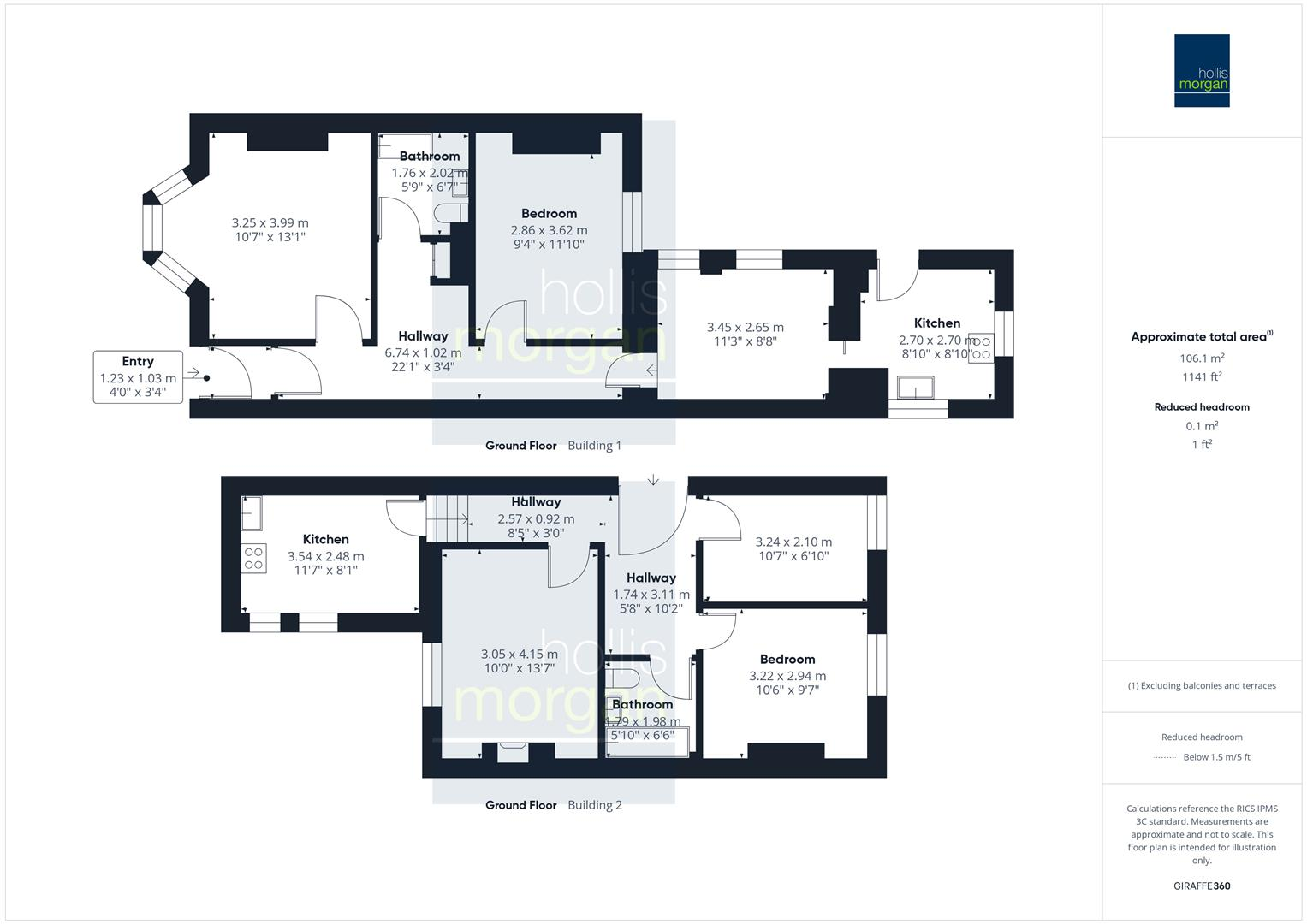 2 X Flats | Wsm floorplan