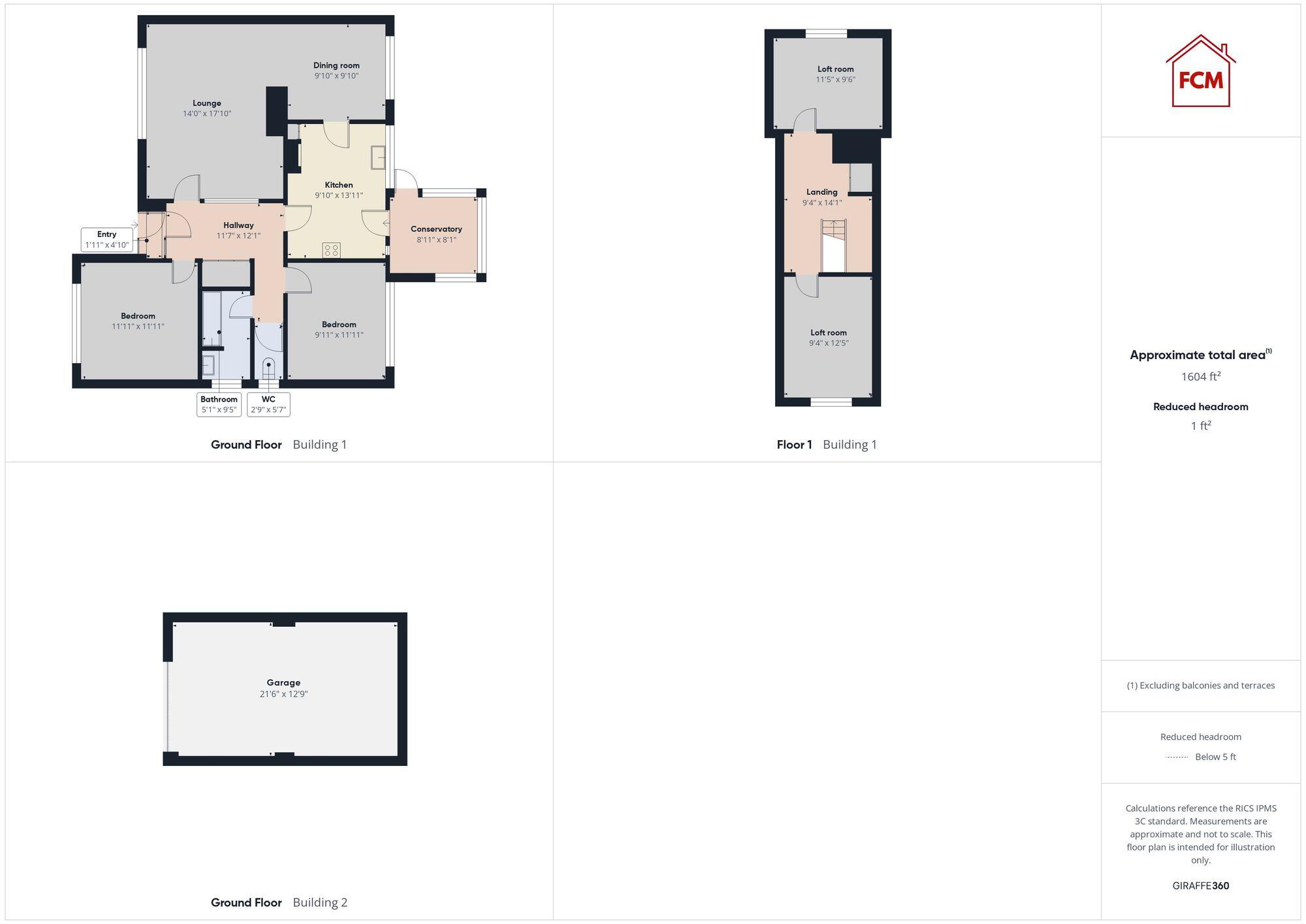 The Banks, Seascale, CA20 floorplan