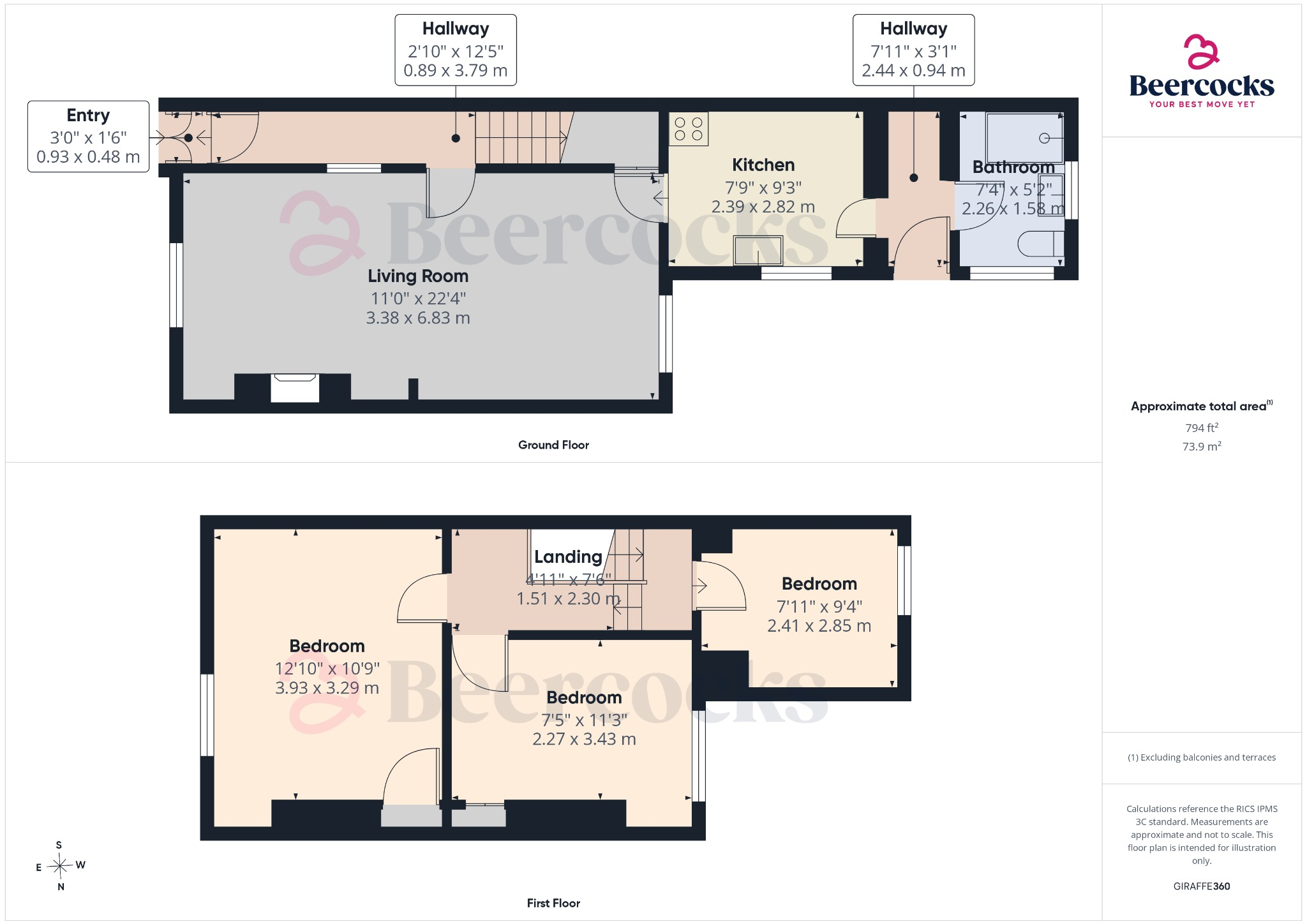 Haworth Street, Hull,HU6 7RG floorplan