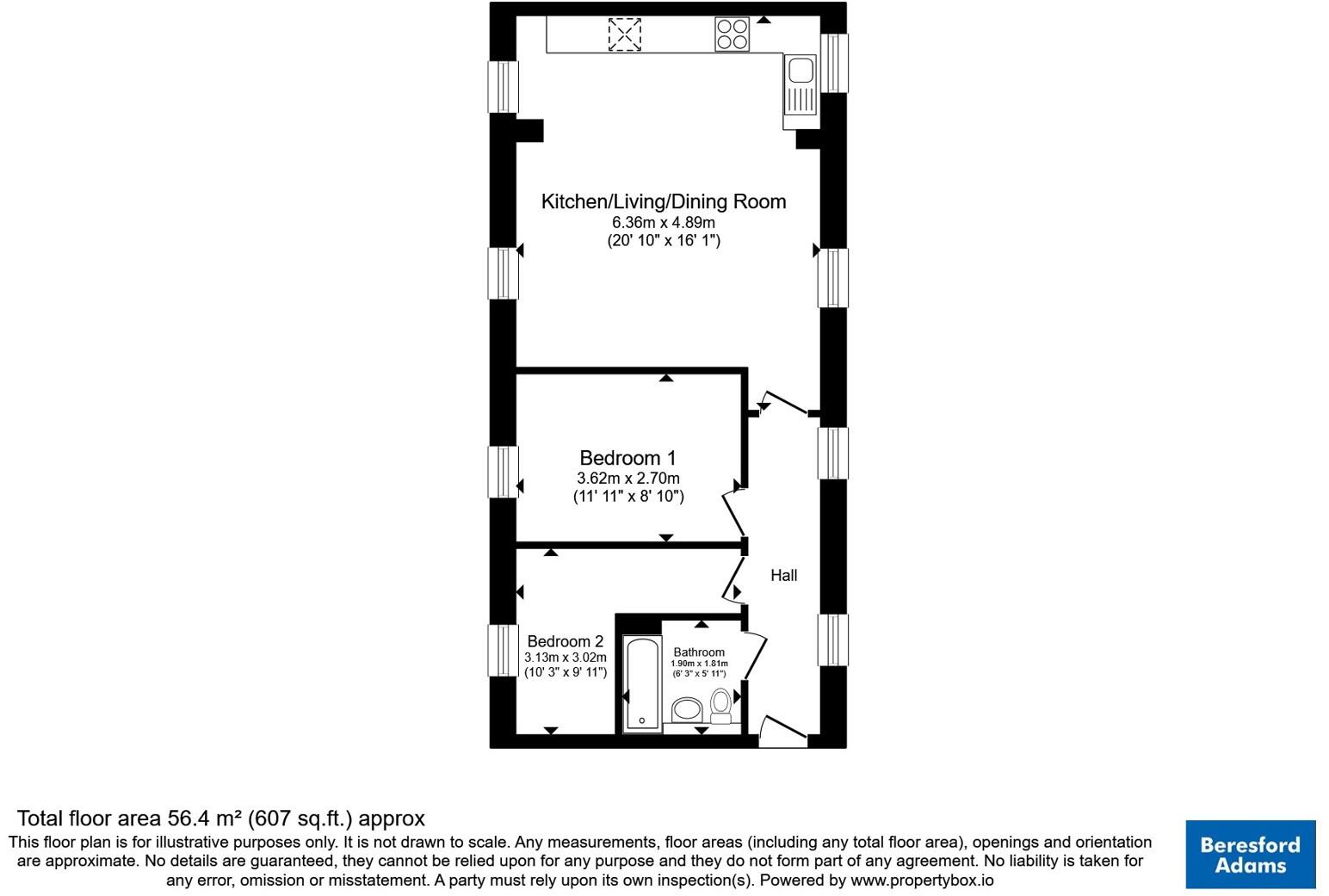 Old Chester Road, Holywell, Flintshire, CH8 floorplan