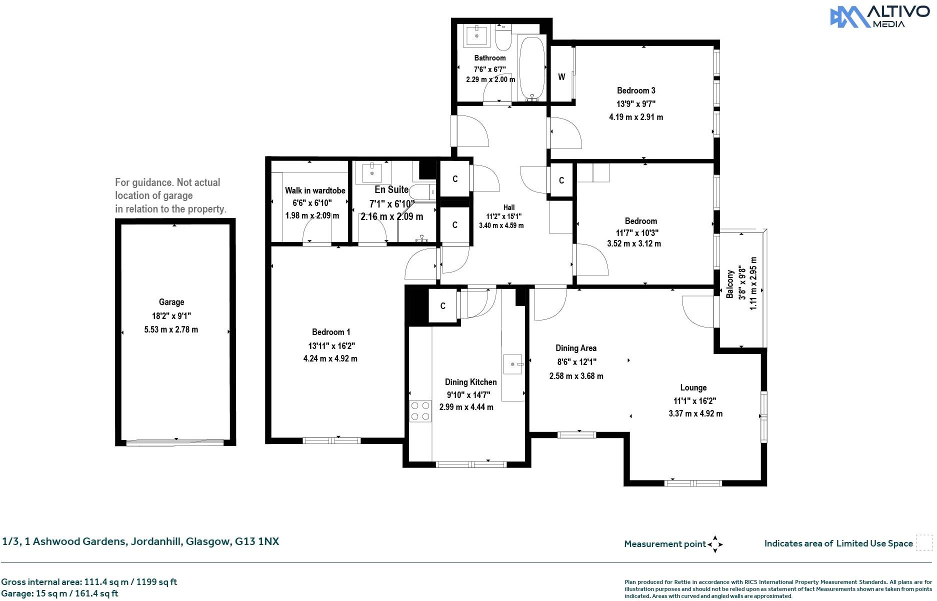 Ashwood Gardens, Jordanhill, Glasgow floorplan
