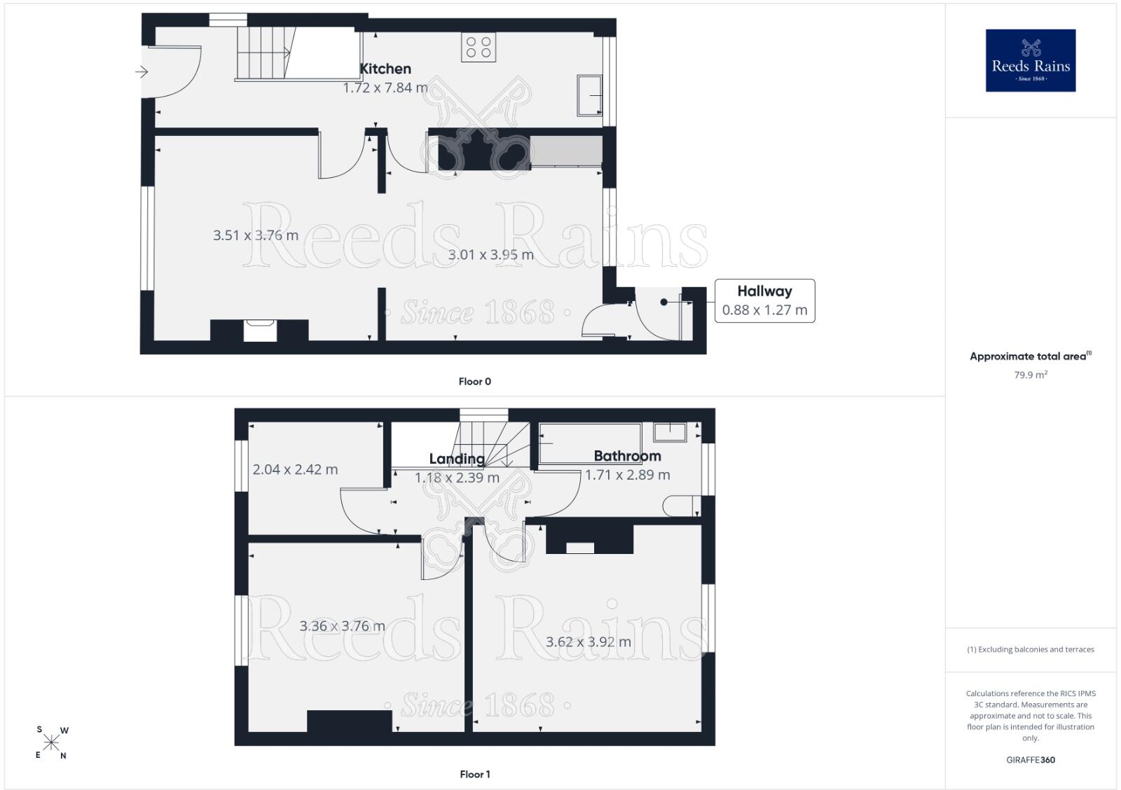 Eshald Place, Woodlesford, Leeds, West Yorkshire, LS26 floorplan